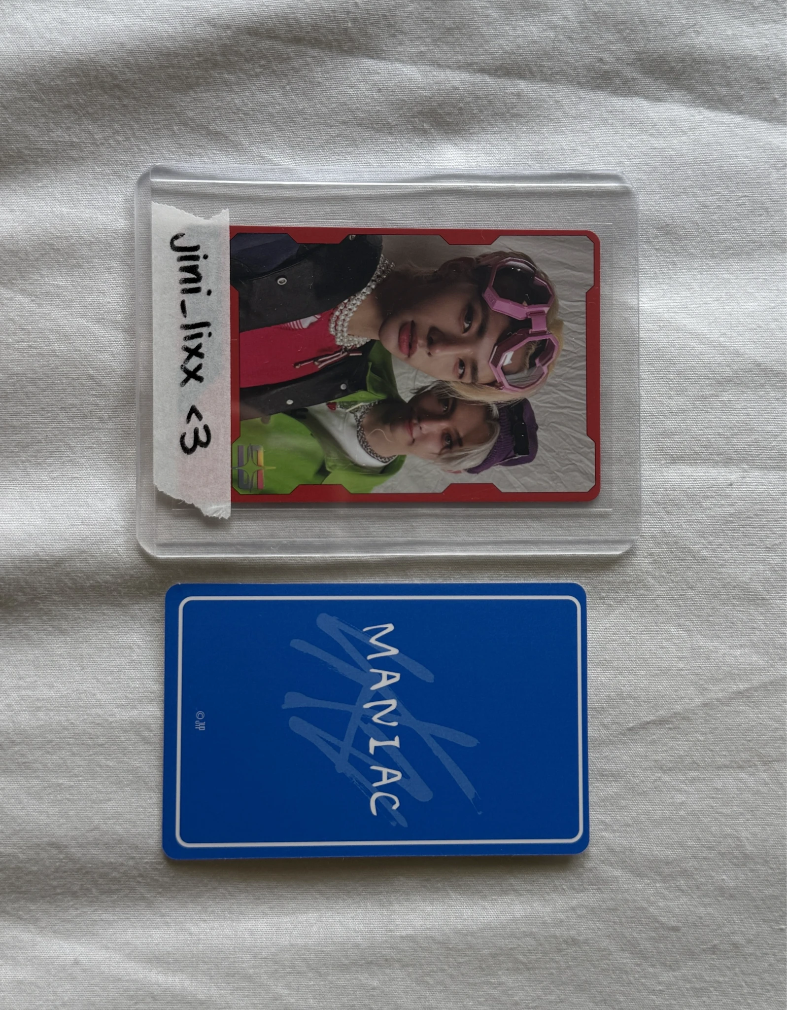 Stray Kids Lee Know Stray Kids - Lee Know - Maniac World Tour Event japan polaroid set B version polaroid merch photocard printed signature listing photo 2