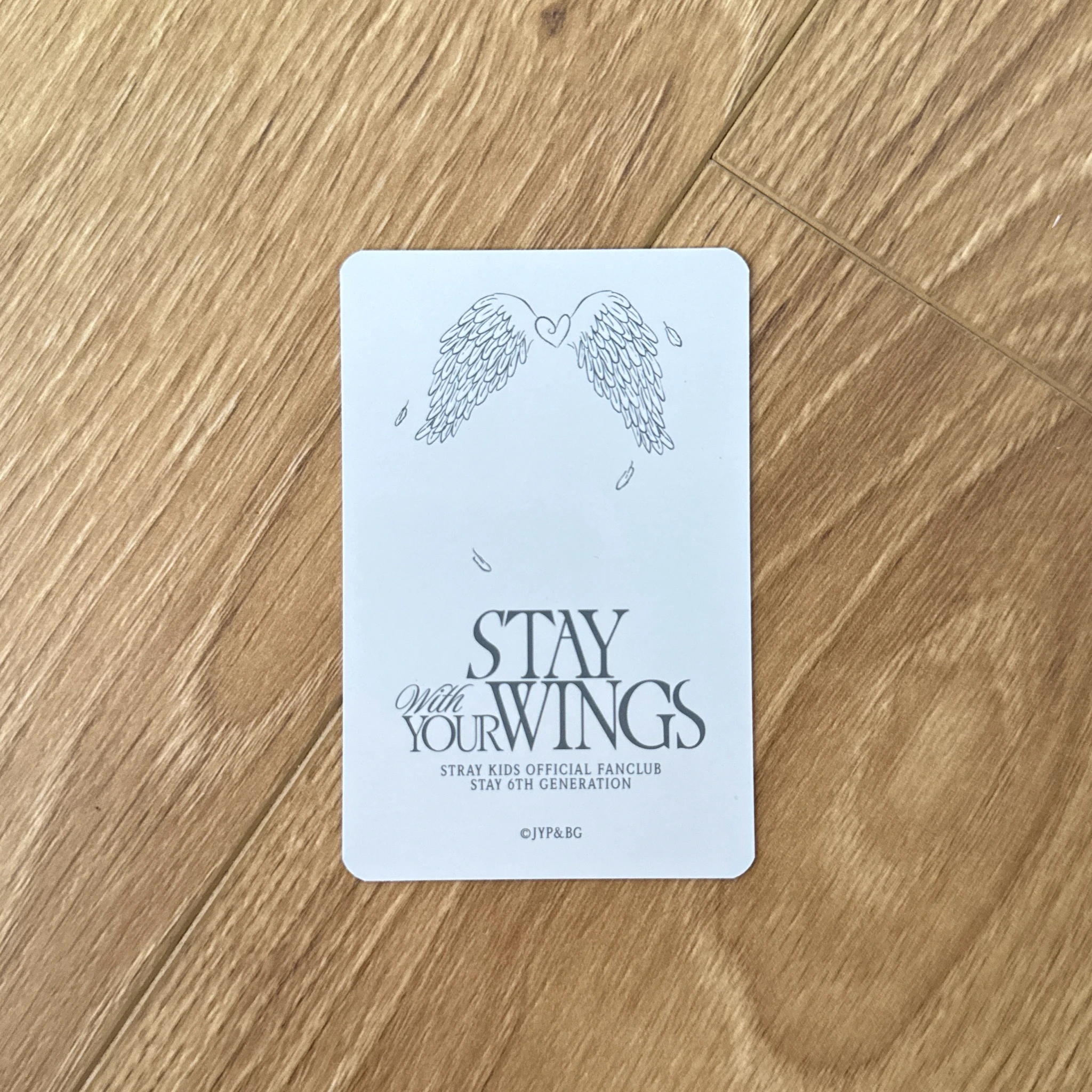 Stray Kids Changbin Stray Kids - Changbin - STAY With Your Wings-6th Fanclub Other photocard set listing photo 2