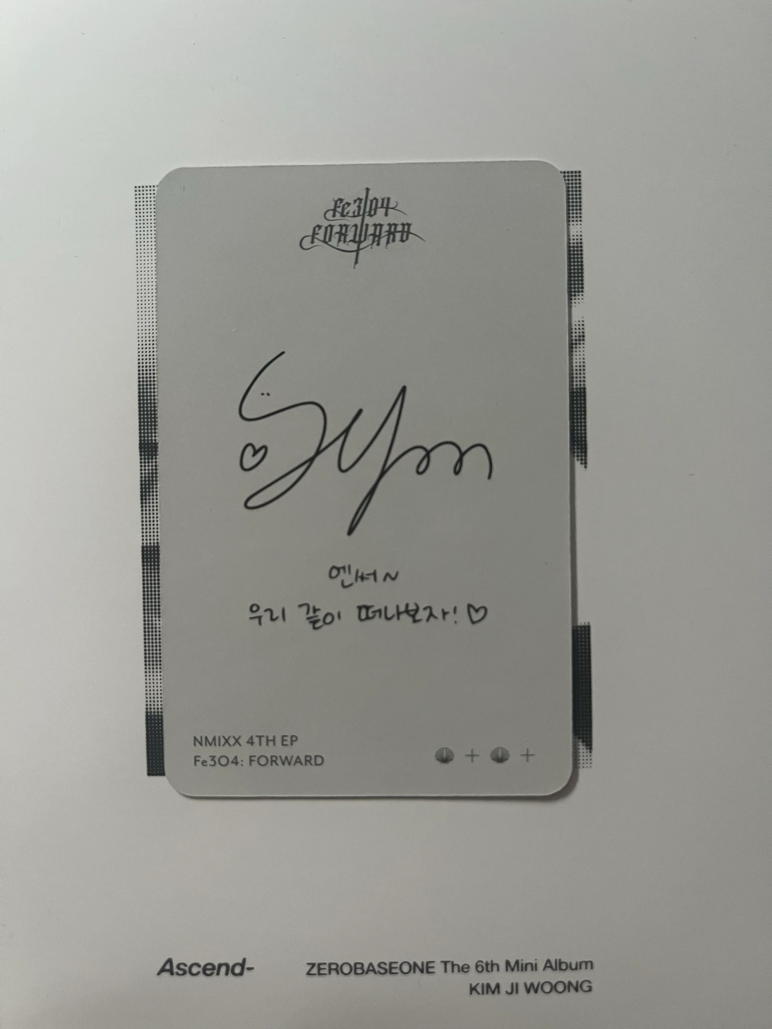 NMIXX Sullyoon NMIXX - Sullyoon - Fe3O4: FORWARD Album album photocard Shell version listing photo 2