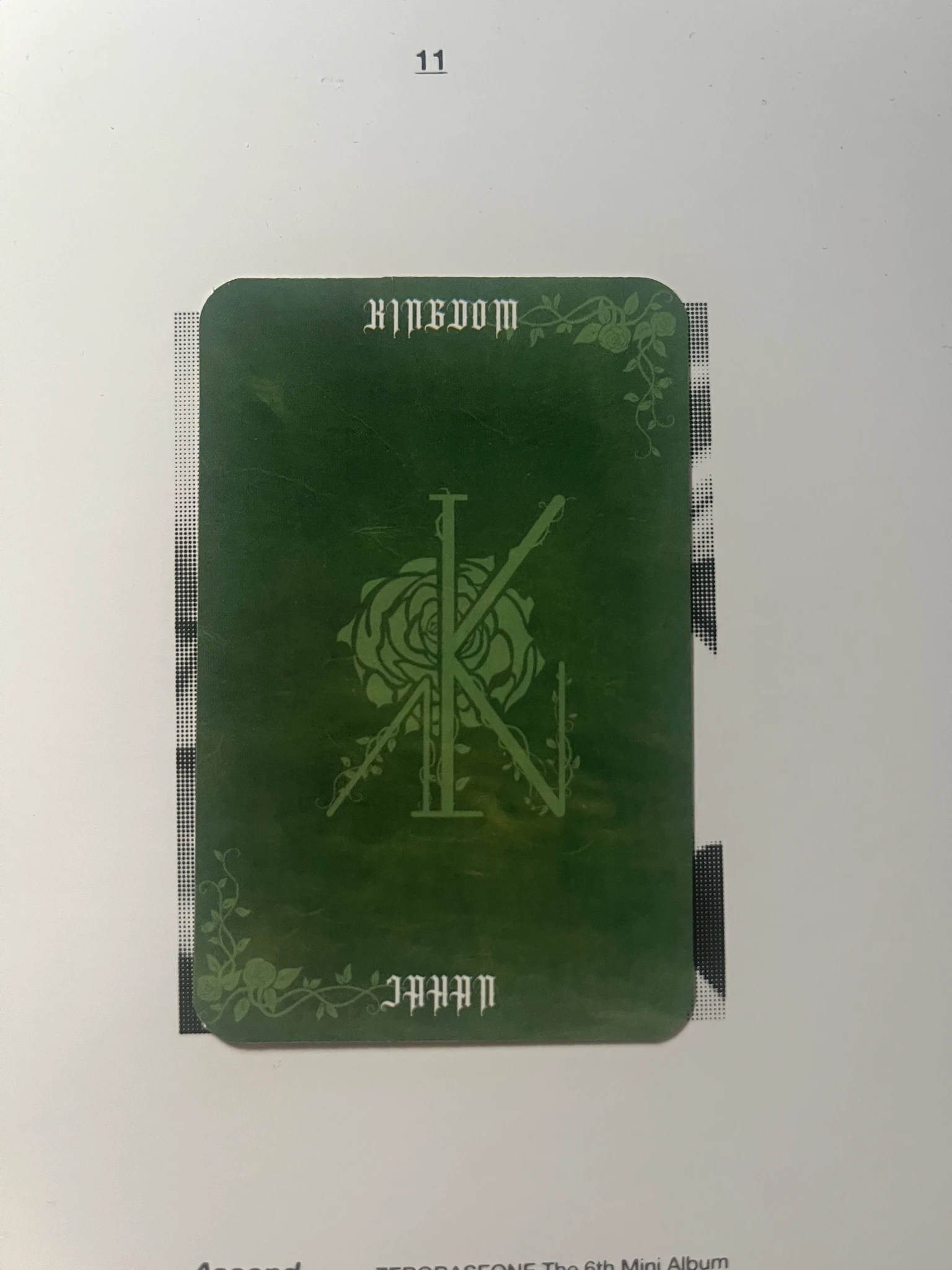 The KingDom Jahan The Kingdom - Jahan - History of Kingdom : PartⅤ. Louis Album album photocard portrait version listing photo 2