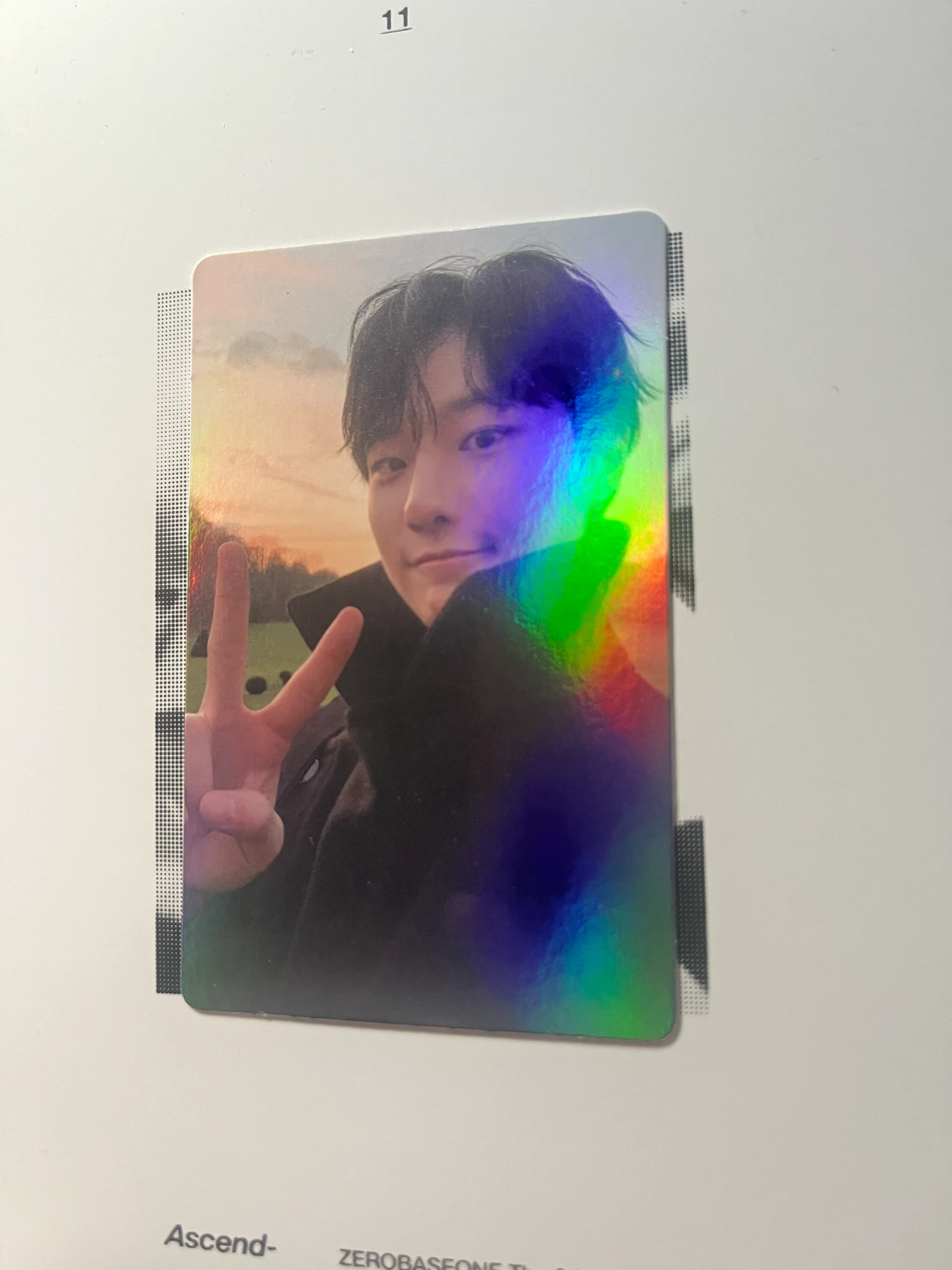 WOODZ WOODZ WOODZ - WOODZ - Oo-Li Album album photocard holographic (hologram) listing photo 2