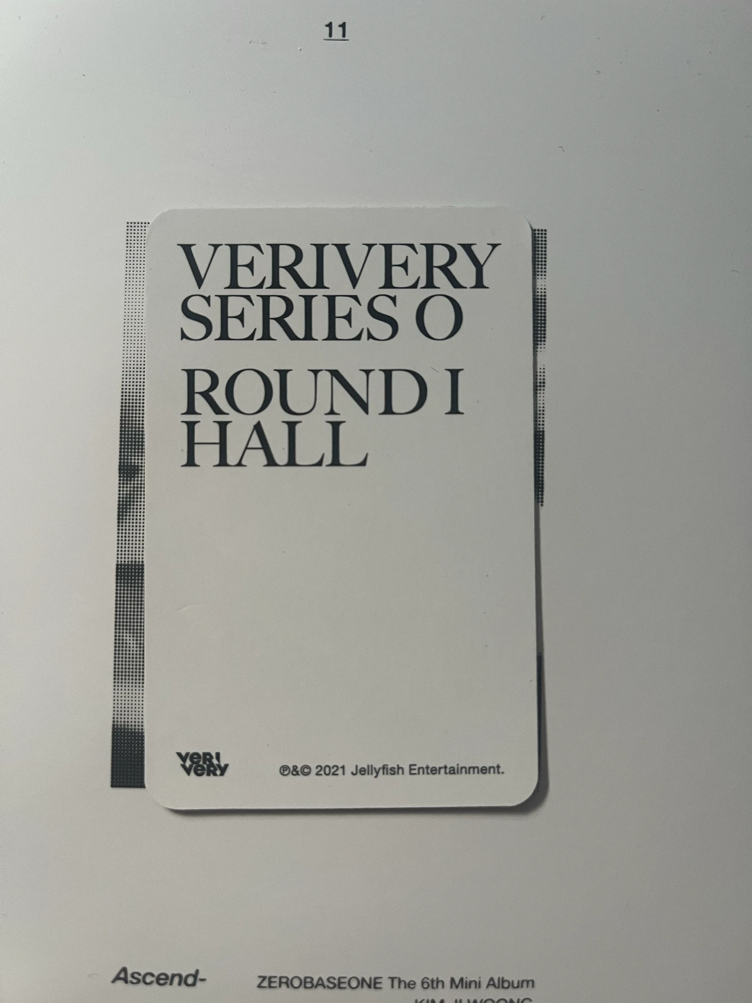 VERIVERY Kangmin VERIVERY - Kangmin - Series 'O' Round 1 : Hall Album album photocard A version listing photo 2
