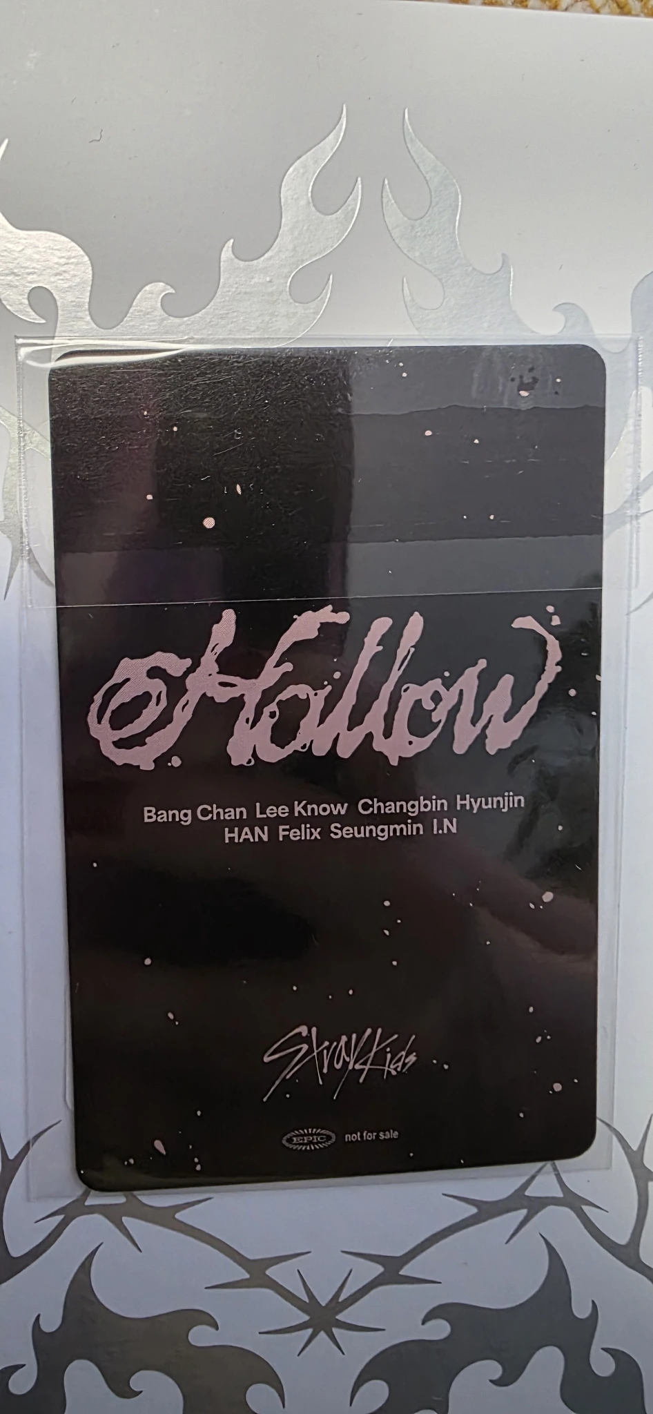 Stray Kids Stray Kids - Hyunjin & Changbin - Hollow Album album photocard jpfc (japan fanclub) unit listing photo 2