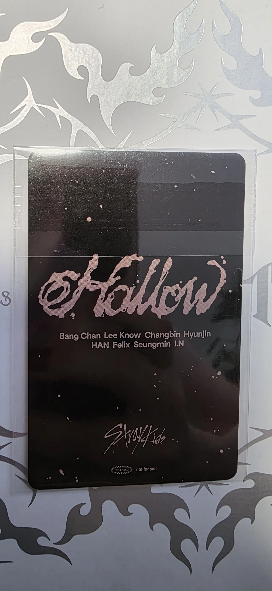 Stray Kids Stray Kids - Hyunjin & Felix - Hollow Album album photocard jpfc (japan fanclub) unit listing photo 2