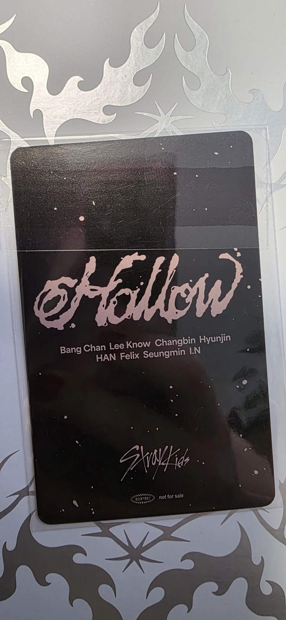 Stray Kids Stray Kids - Bang Chan & Seungmin - Hollow Album album photocard jpfc (japan fanclub) listing photo 2
