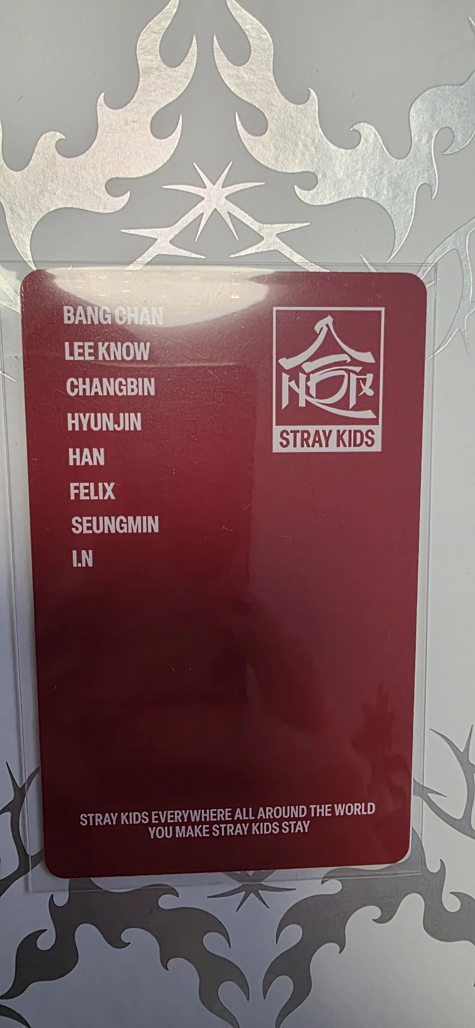 Stray Kids I.N Stray Kids - I.N - HOP Album pre-order benefit (pob) jyp shop listing photo 2