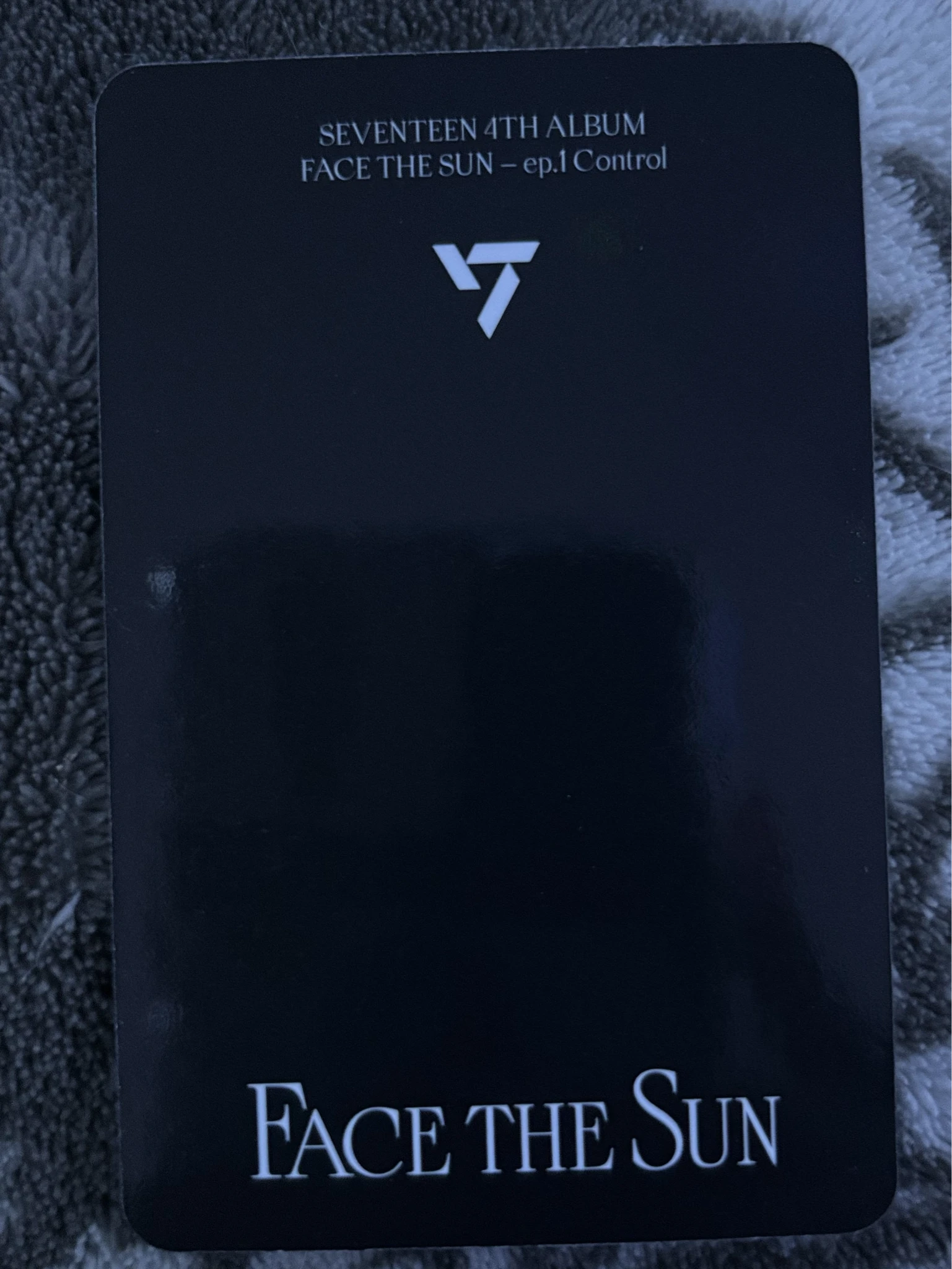 SEVENTEEN Hoshi SEVENTEEN - Hoshi - Face the Sun Album album photocard control version listing photo 2
