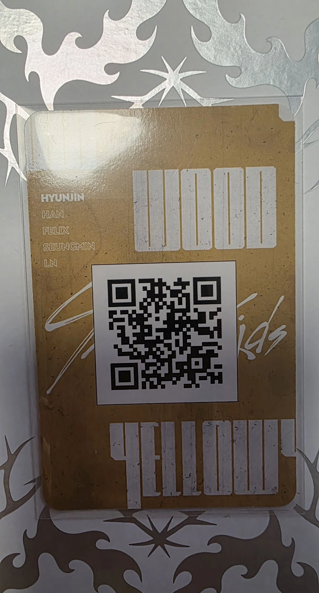 Stray Kids Hyunjin Stray Kids - Hyunjin - Clé 2: Yellow Wood Album album photocard yellow border ver. listing photo 2