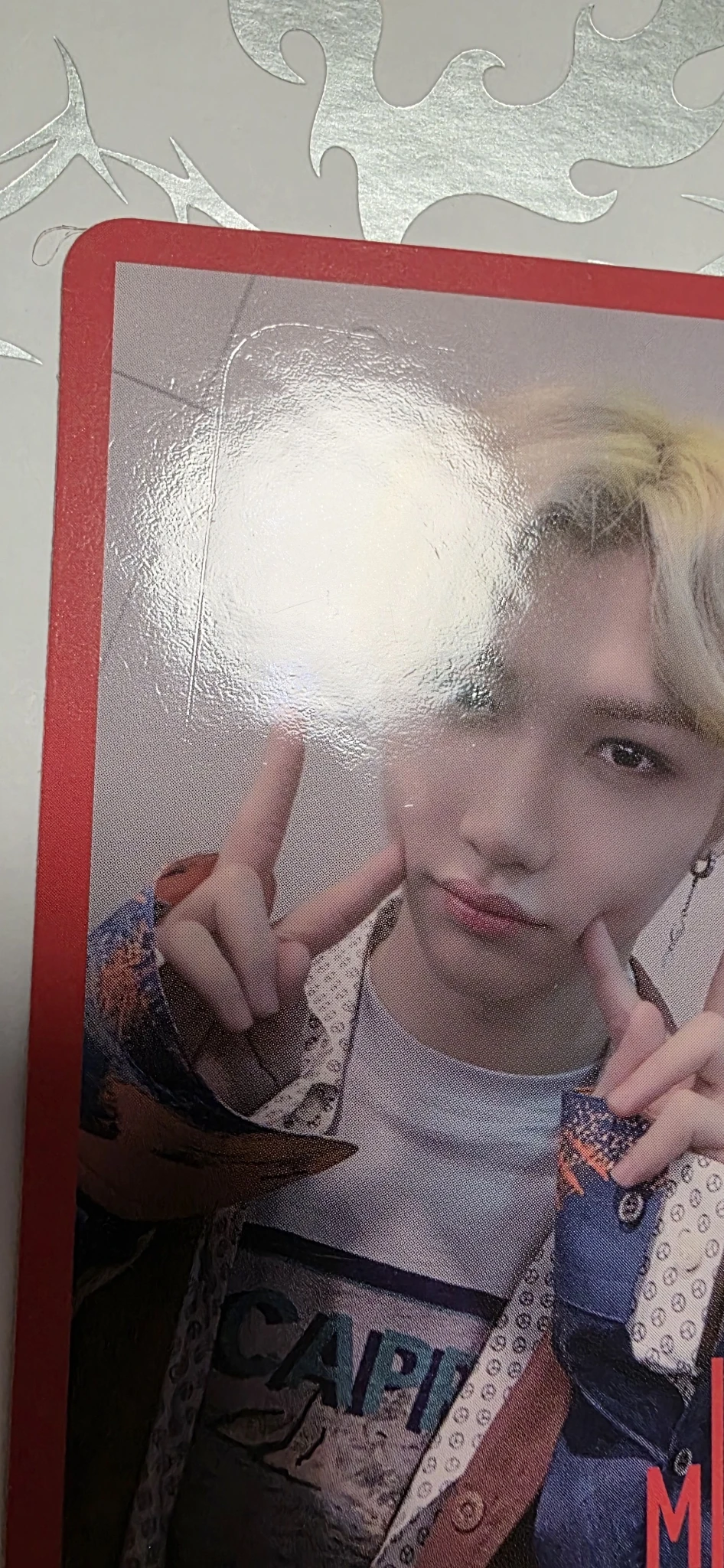 Stray Kids Felix Stray Kids - Felix - Clé 1: Miroh Album album photocard red border ver. listing photo 2