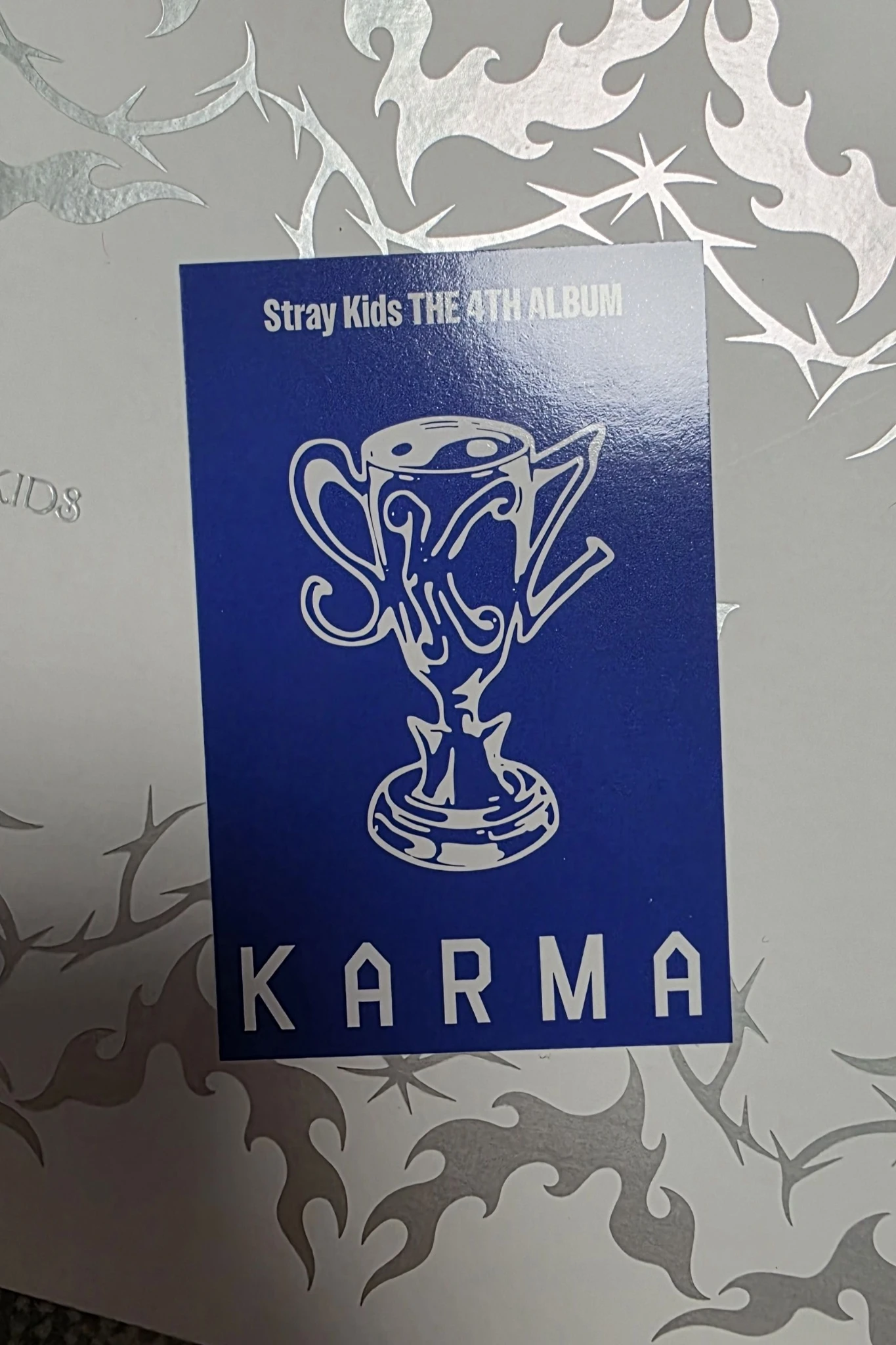 Stray Kids Felix Stray Kids - Felix - KARMA Album album photocard limited edition karma version photocard set listing photo 2