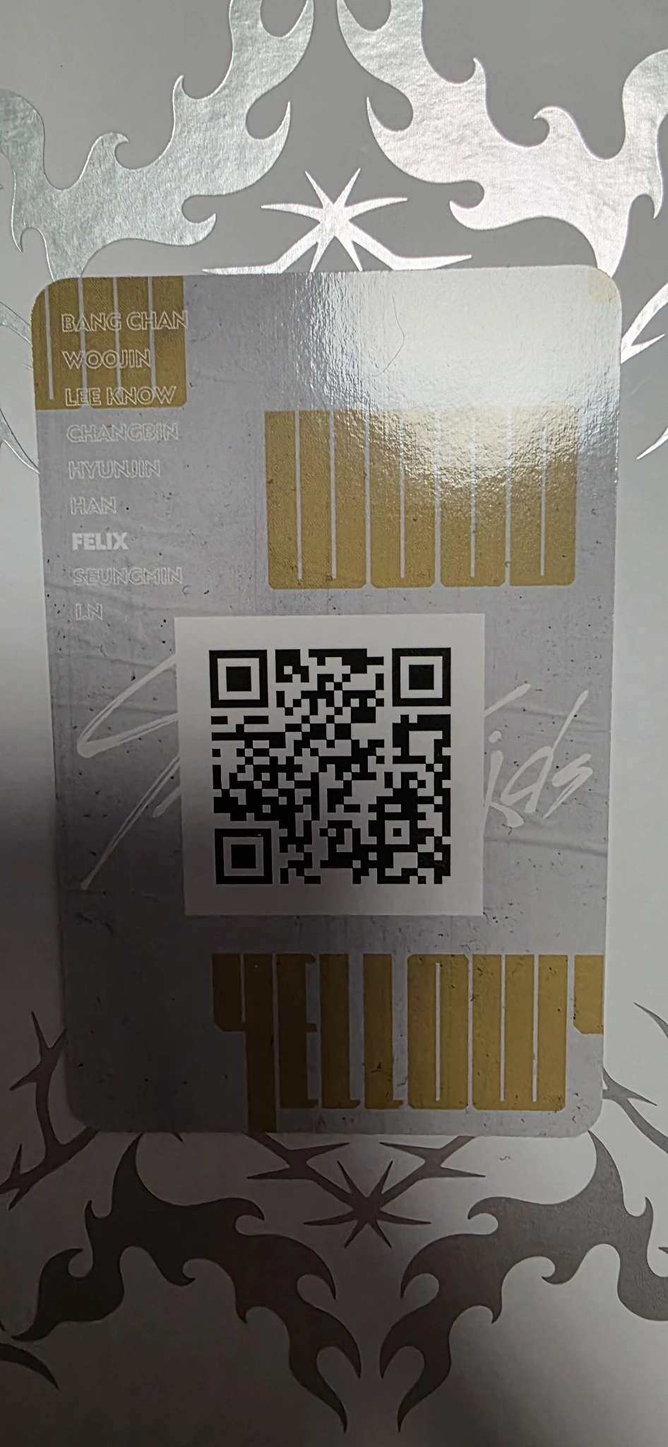 Stray Kids Felix Stray Kids - Felix - Clé 2: Yellow Wood Album album photocard concept version listing photo 2