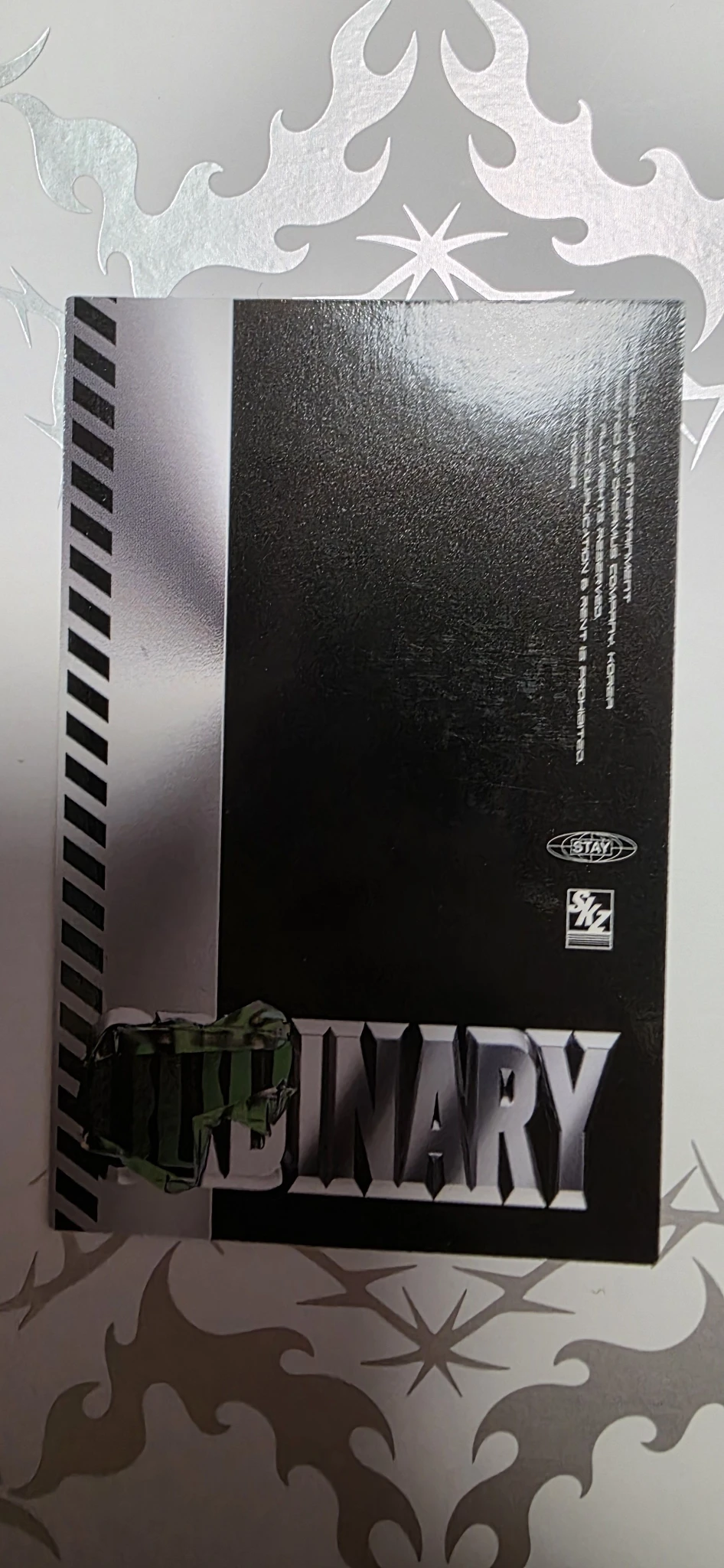 Stray Kids Felix Stray Kids - Felix - Oddinary Album album photocard id card listing photo 2