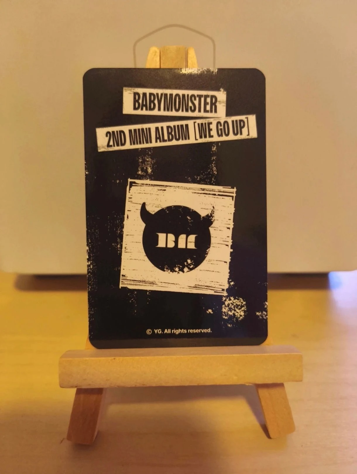 BABYMONSTER Pharita BABYMONSTER - Pharita - WE GO UP MD Events Event pop-up pop-up exclusive merch photocard daily version member version listing photo 2