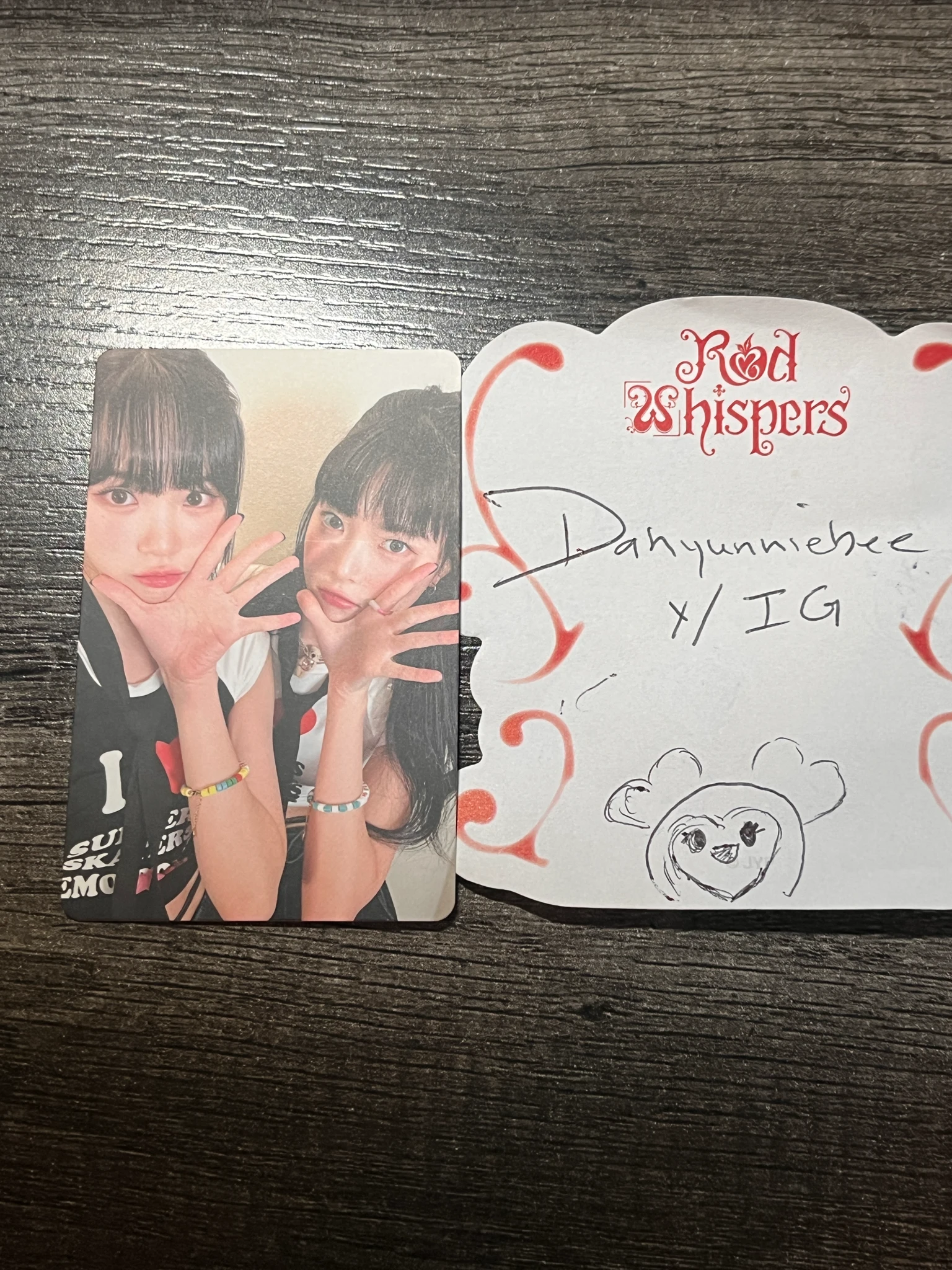 LE SSERAFIM LE SSERAFIM - UNFORGIVEN Album album photocard weverse album version listing photo 2