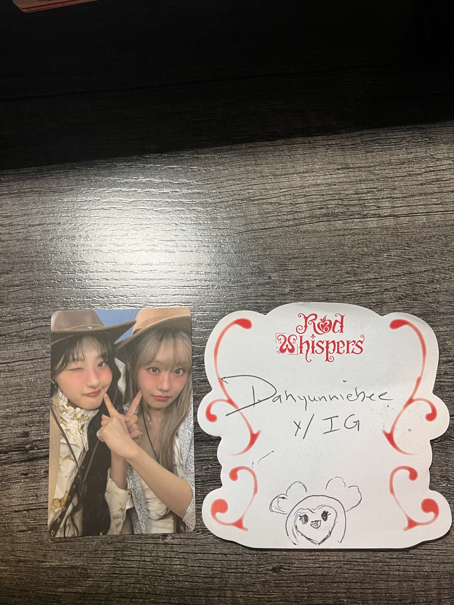 KISS OF LIFE KISS OF LIFE - Julie & Haneul - Midas Touch Album album photocard poca album listing photo 2