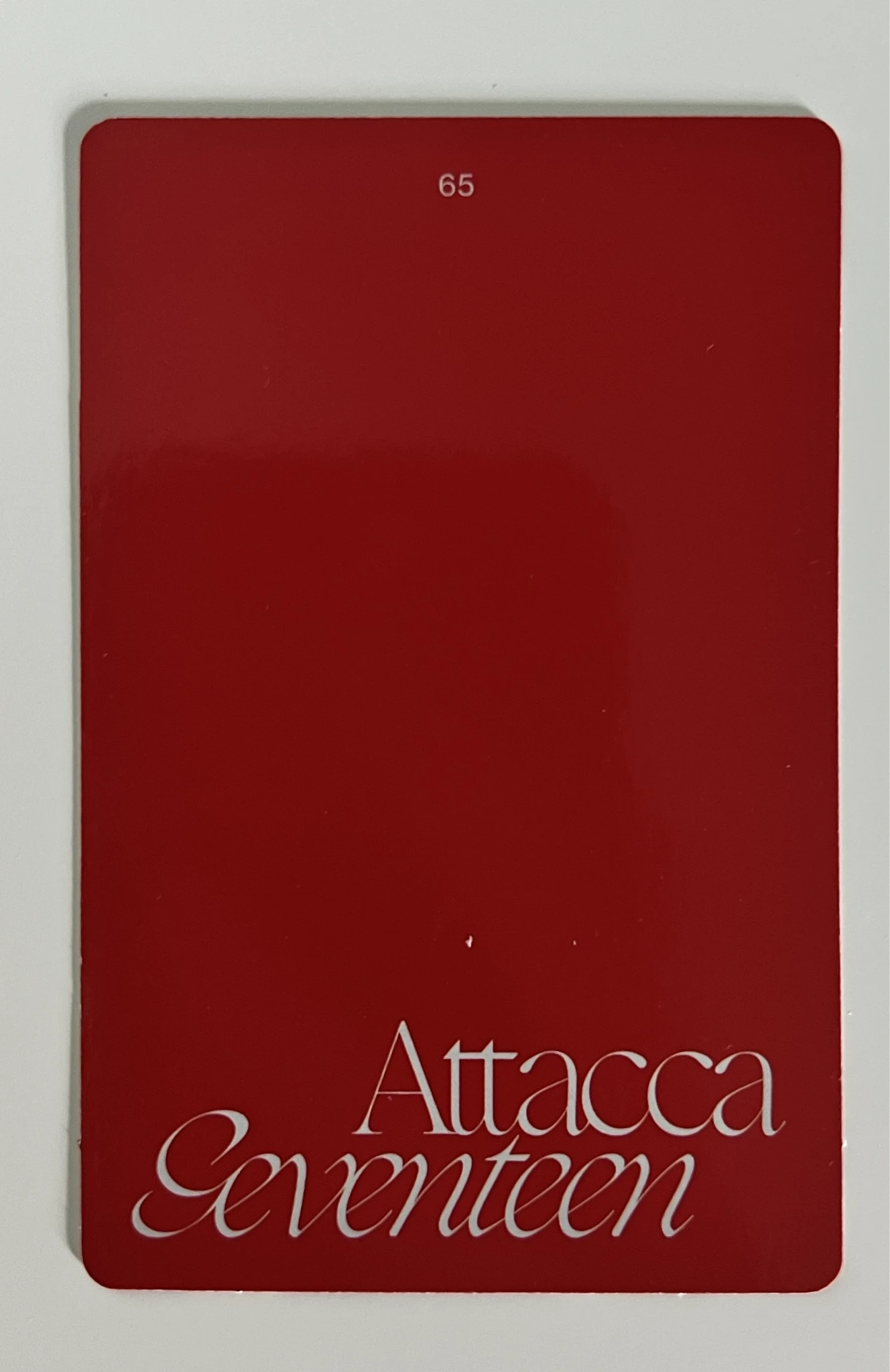 SEVENTEEN Woozi SEVENTEEN - Woozi - Attacca Album op.3 version listing photo 2