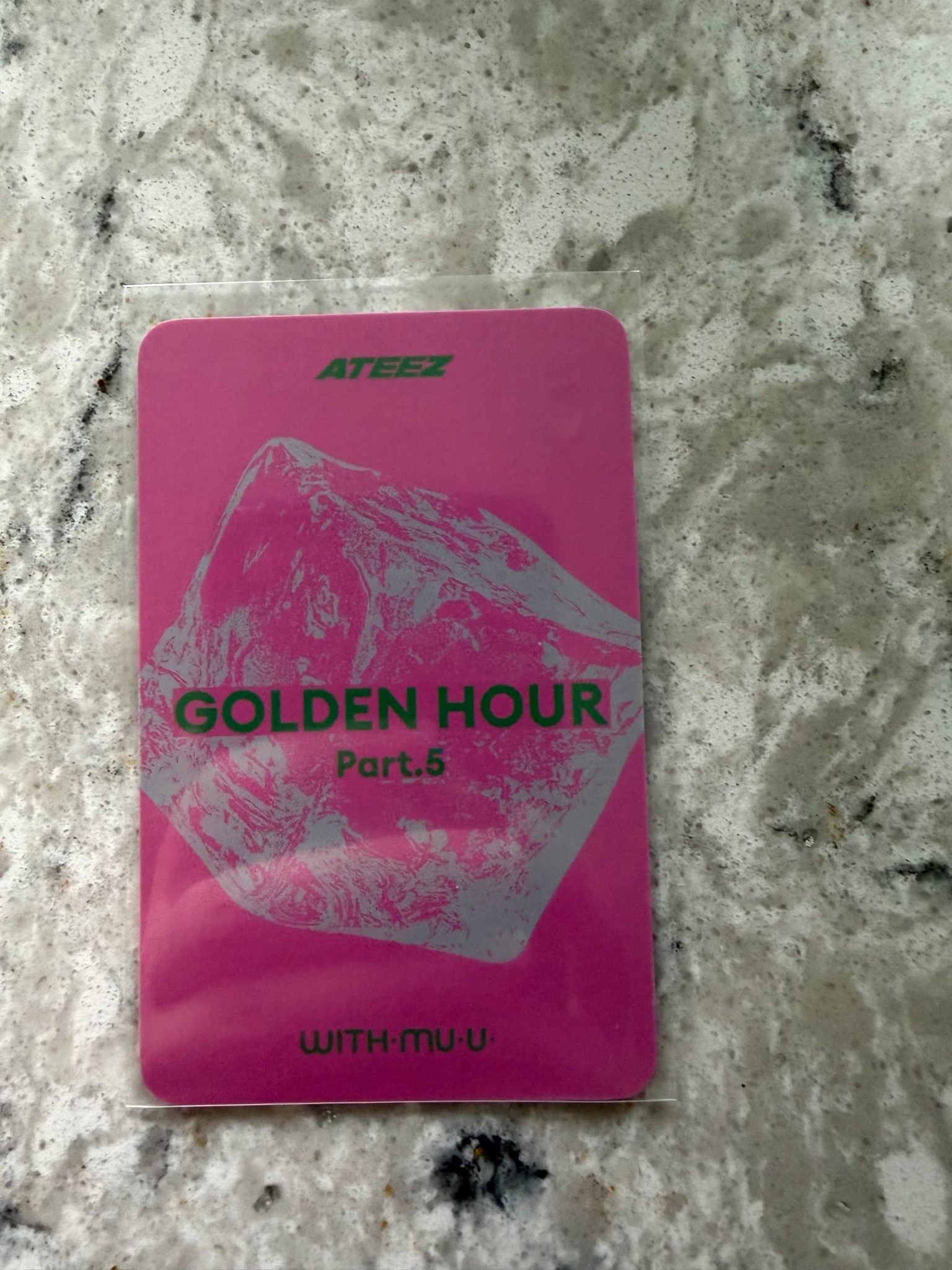 ATEEZ Jongho ATEEZ - Jongho - GOLDEN HOUR : Part.5 Album pob (pre-order benefit) withmuu/withdrama keyring version listing photo 2