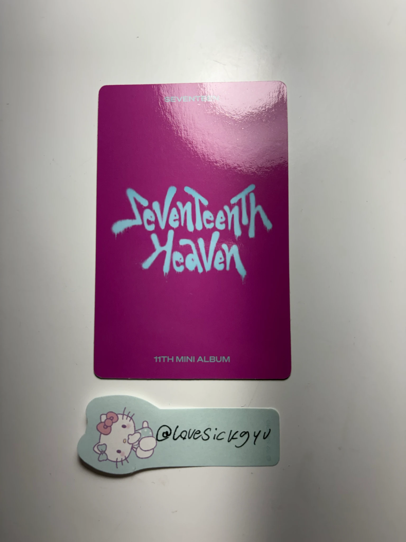 SEVENTEEN Dino SEVENTEEN - Dino - Seventeenth Heaven Album album photocard listing photo 2