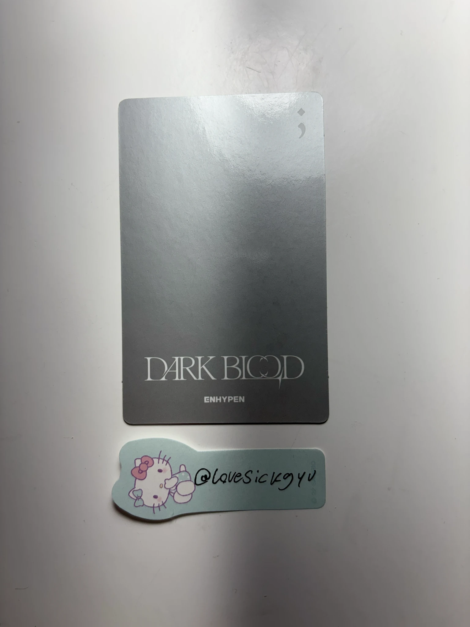 ENHYPEN Jake ENHYPEN - Jake - DARK BLOOD Album engene version album photocard korean album concept version listing photo 2