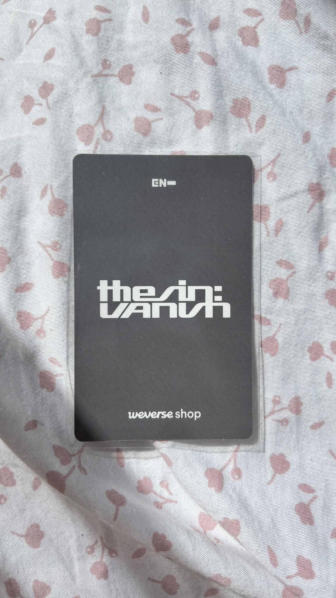 ENHYPEN Evan (Heeseung) ENHYPEN - Heeseung - THE SIN: VANISH Album pob (pre-order benefit) standard version weverse global shop (wvg) listing photo 2