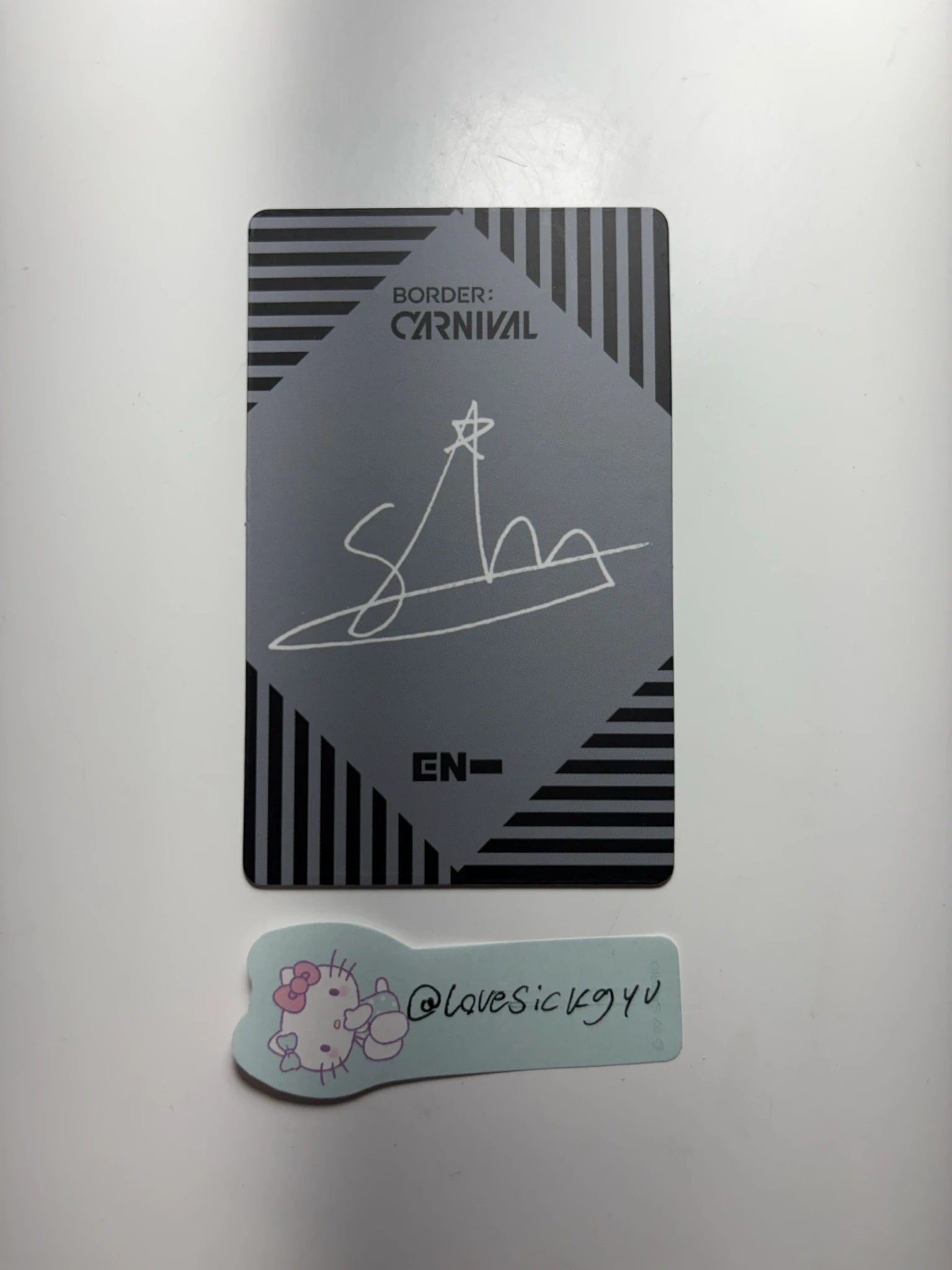 ENHYPEN Jake ENHYPEN - Jake - BORDER: CARNIVAL Album album photocard listing photo 2