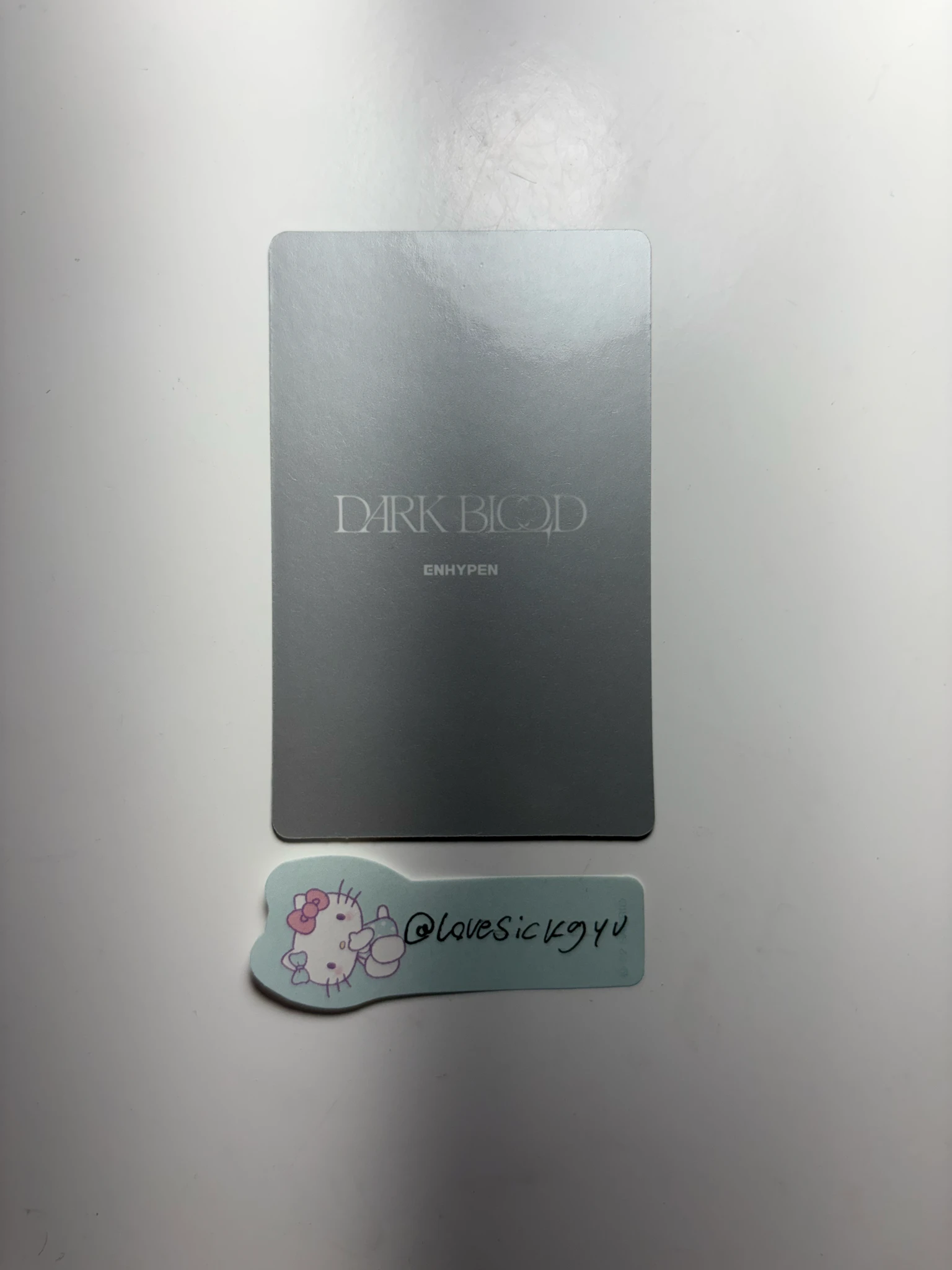 ENHYPEN Jay ENHYPEN - Jay - DARK BLOOD Album engene version korean album album photocard listing photo 2