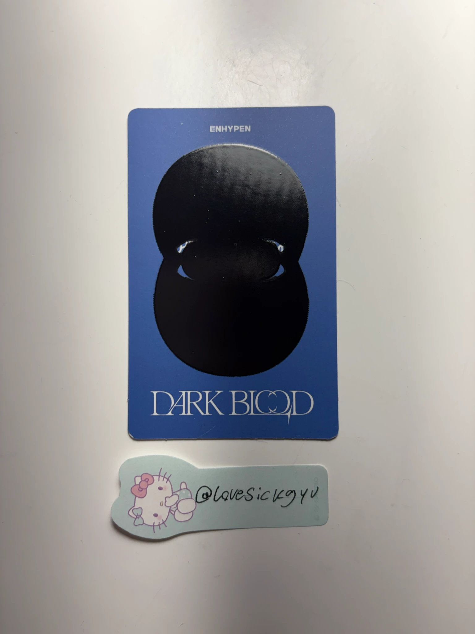 ENHYPEN Sunghoon ENHYPEN - Sunghoon - DARK BLOOD Album album photocard half version message card listing photo 2