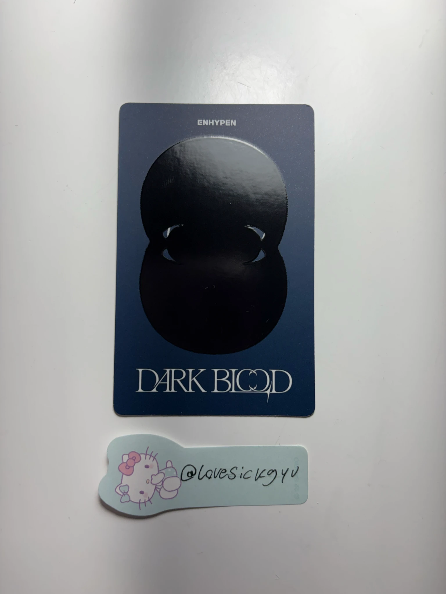 ENHYPEN Jungwon ENHYPEN - Jungwon - DARK BLOOD Album album photocard full version message card listing photo 2