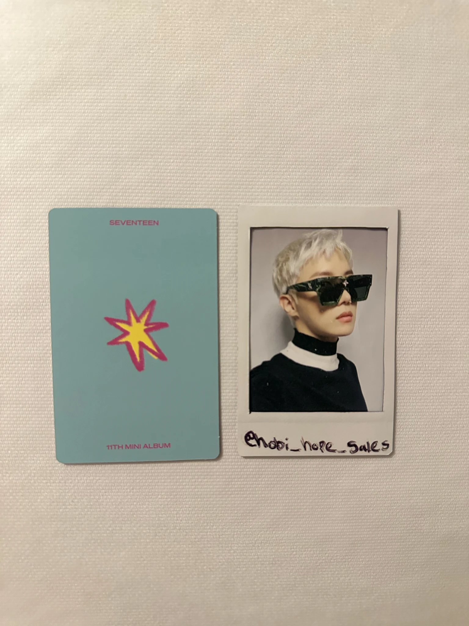 SEVENTEEN Jeonghan SEVENTEEN - Jeonghan - Seventeenth Heaven Album 5:26 am version mini photocard listing photo 2