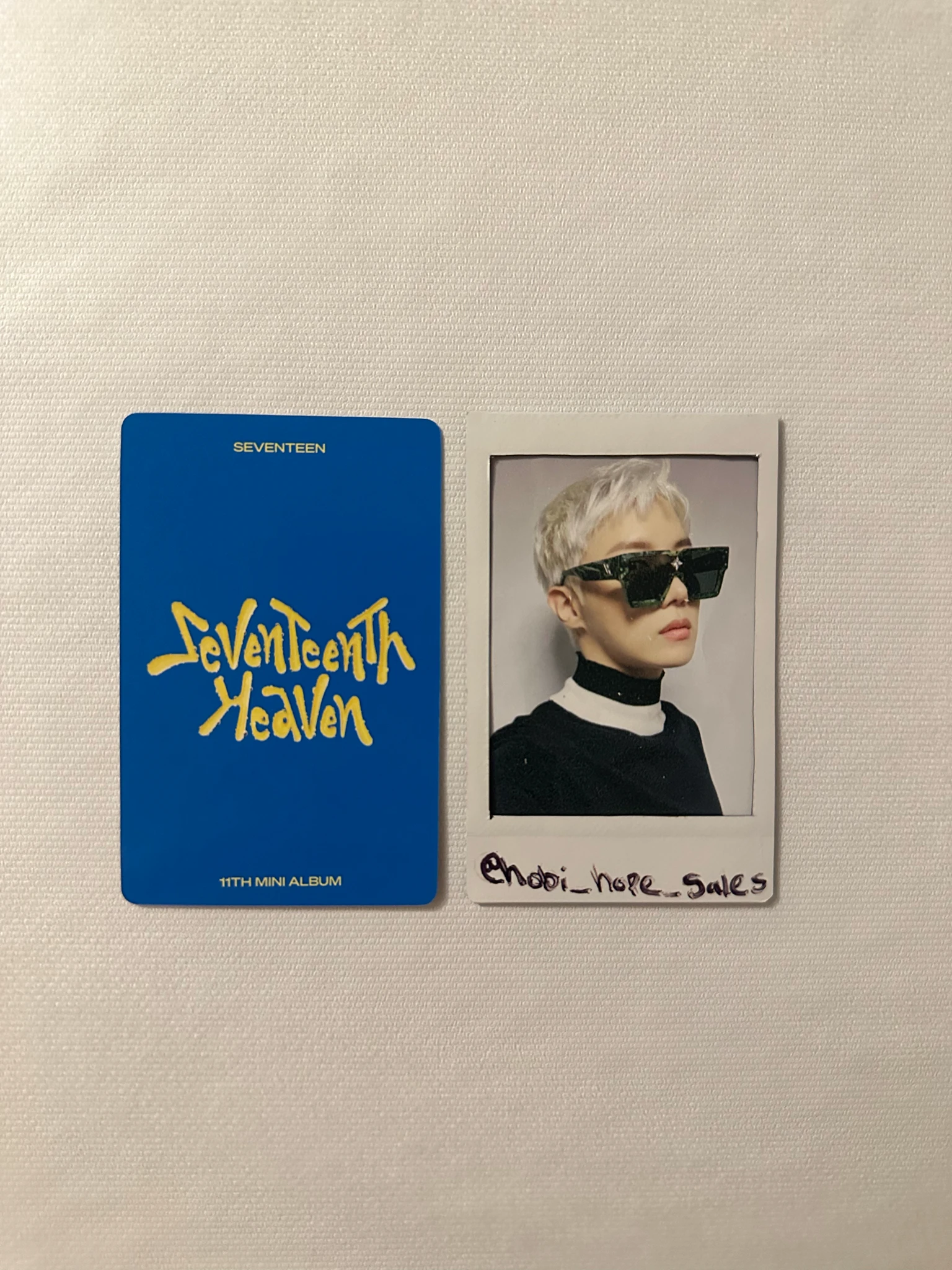 SEVENTEEN Jeonghan SEVENTEEN - Jeonghan - Seventeenth Heaven Album album photocard carat ver. listing photo 2