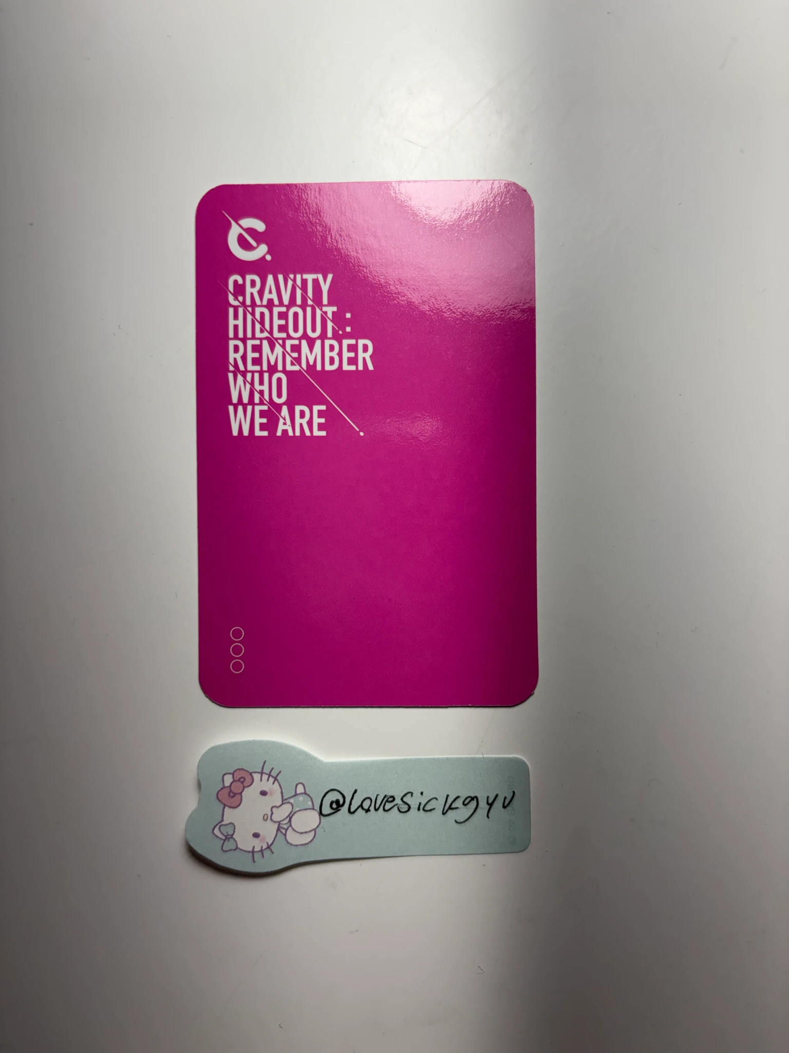 CRAVITY Jungmo CRAVITY - Jungmo - HIDEOUT: REMEMBER WHO WE ARE - SEASON1 Album album photocard listing photo 2