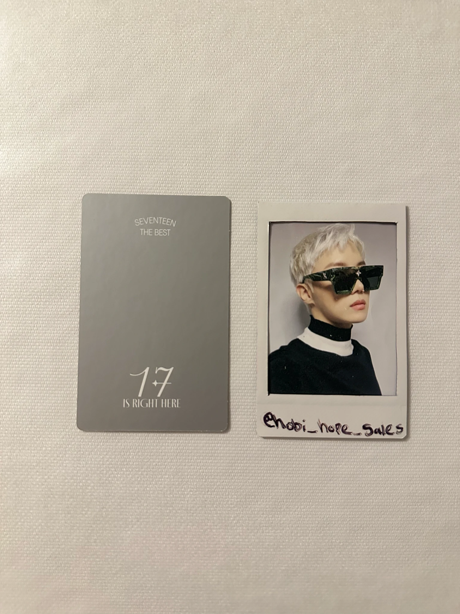 SEVENTEEN Jeonghan SEVENTEEN - Jeonghan - 17 IS RIGHT HERE Album weverse albums ver. listing photo 2