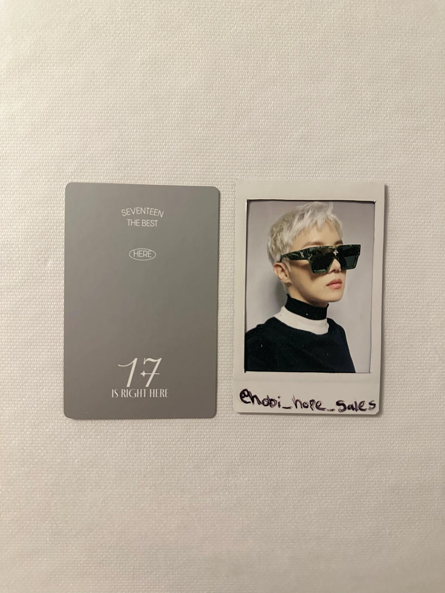 SEVENTEEN Jeonghan SEVENTEEN - Jeonghan - 17 IS RIGHT HERE Album here version listing photo 2