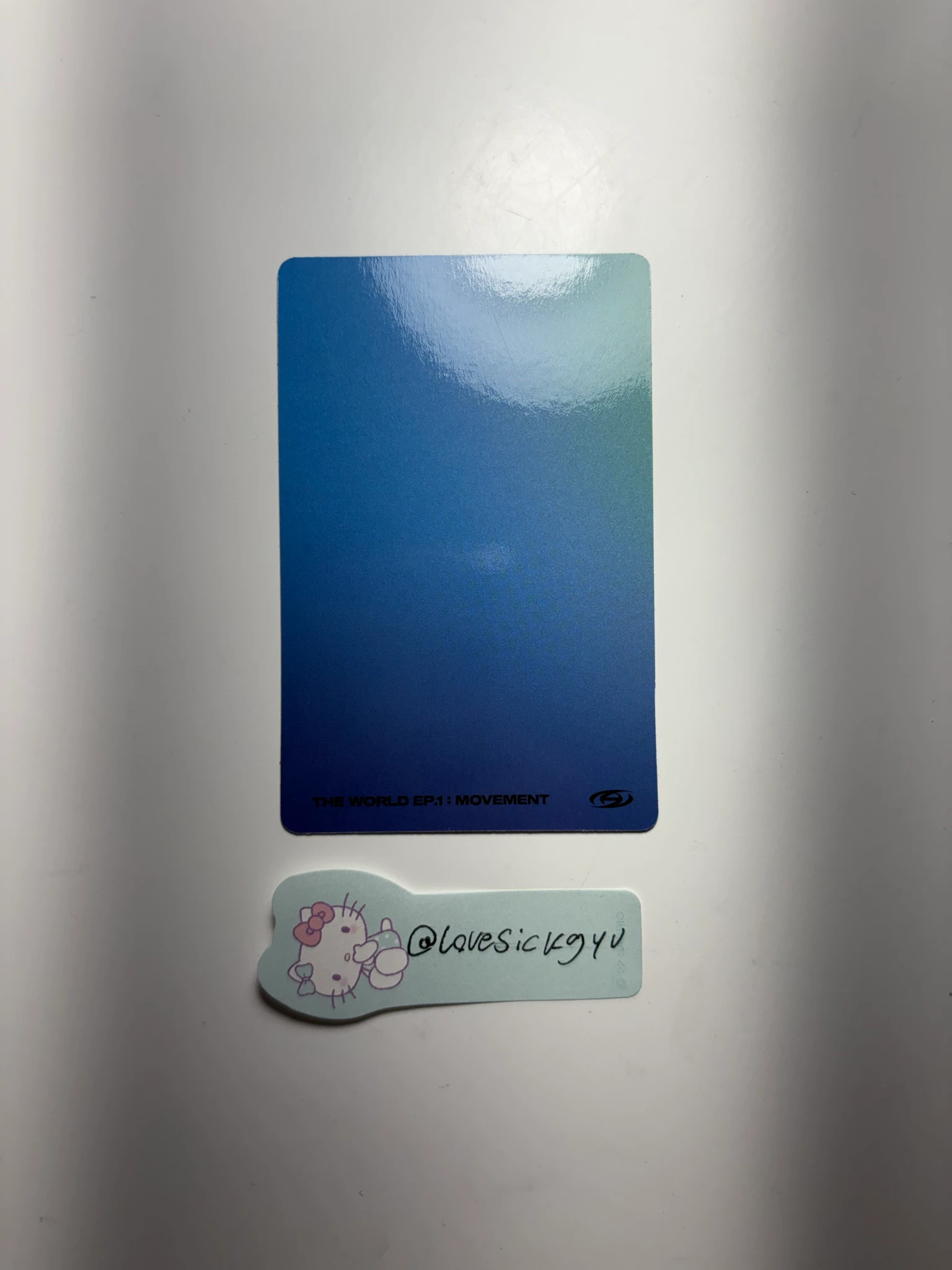 ATEEZ Mingi ATEEZ - Mingi - THE WORLD EP.1 : MOVEMENT Album album photocard A version version 1 listing photo 2