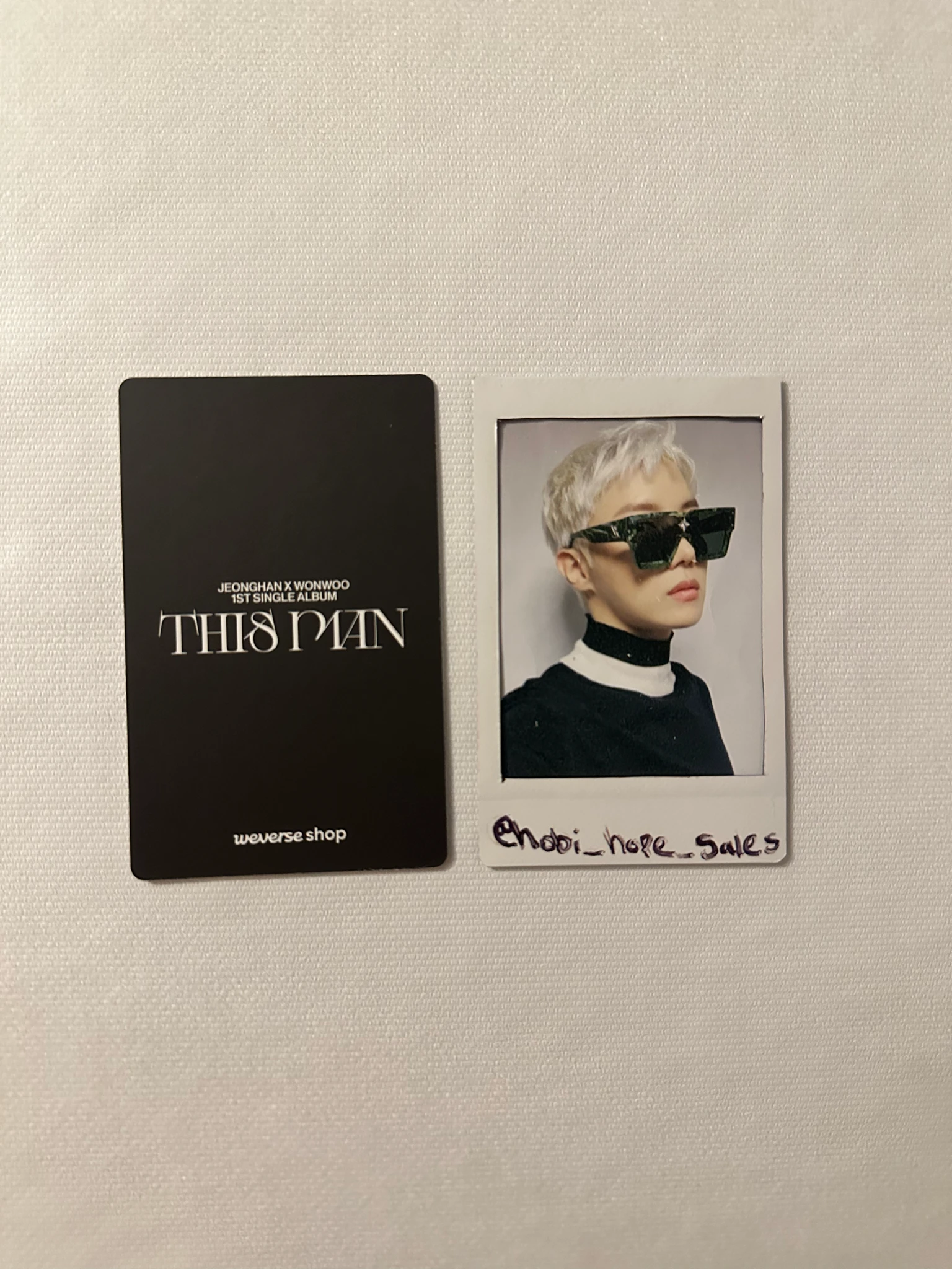 SEVENTEEN Jeonghan SEVENTEEN - Jeonghan - This Man Album pob (pre-order benefit) listing photo 2
