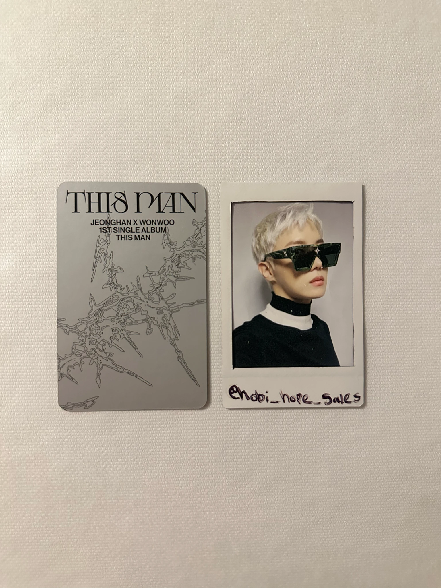 SEVENTEEN SEVENTEEN - This Man Album album photocard UNIT Card listing photo 2