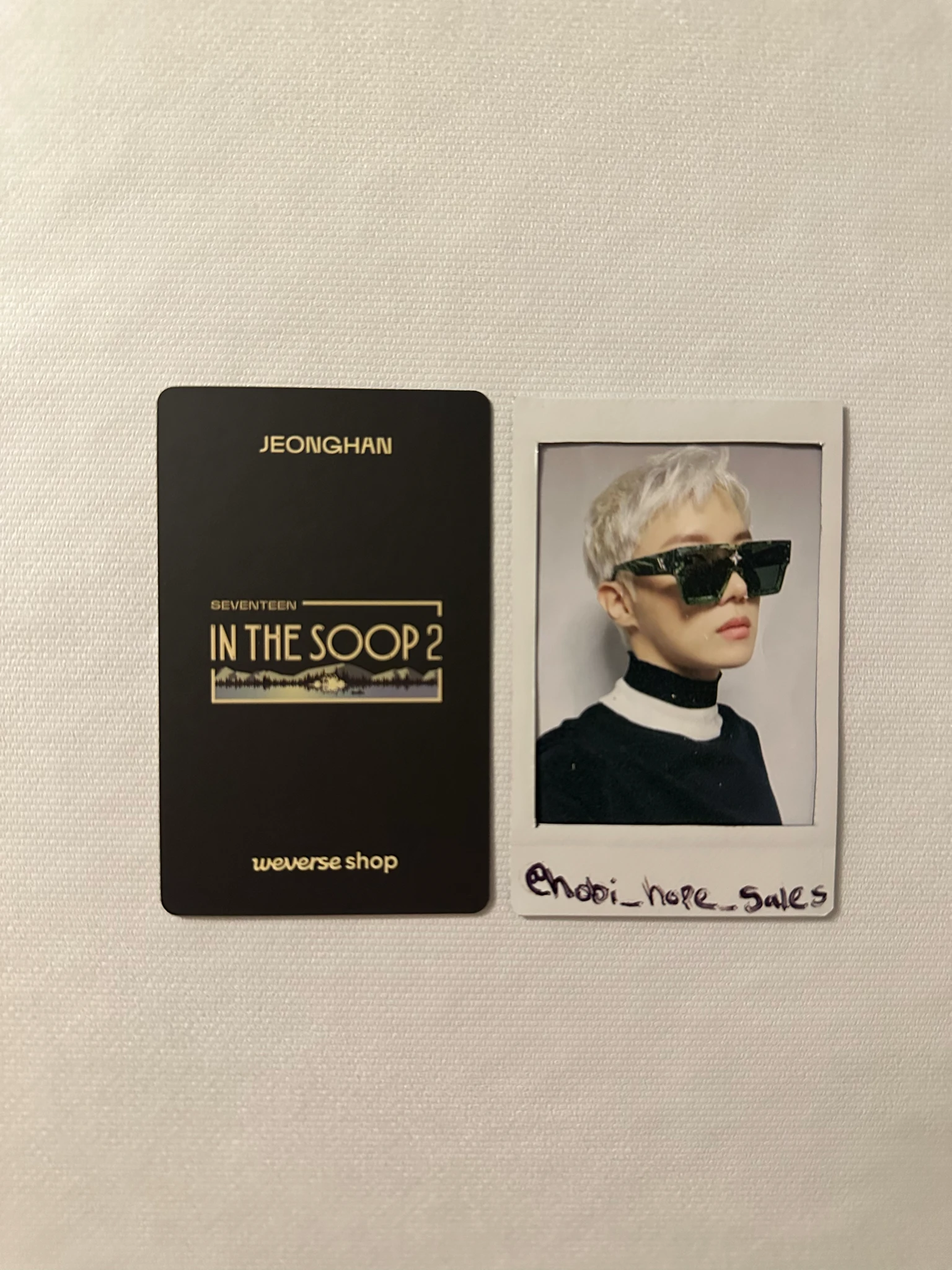 SEVENTEEN Jeonghan SEVENTEEN - Jeonghan - IN THE SOOP SEASON 2 Other special gift weverse global shop (wvg) listing photo 2