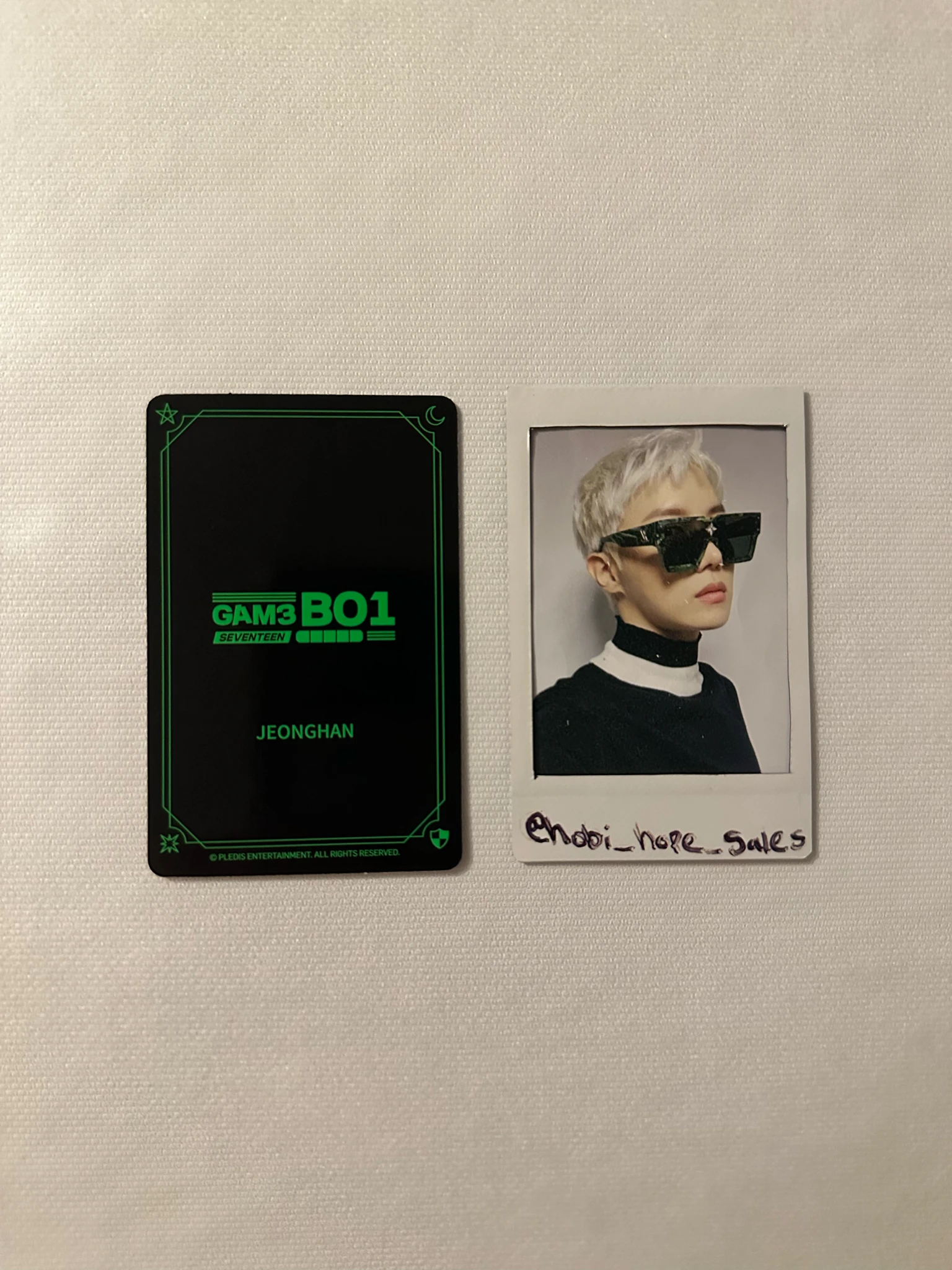 SEVENTEEN Jeonghan SEVENTEEN - Jeonghan - 7th Global Membership Kit - 2022 Other concept version membership photocard set listing photo 2