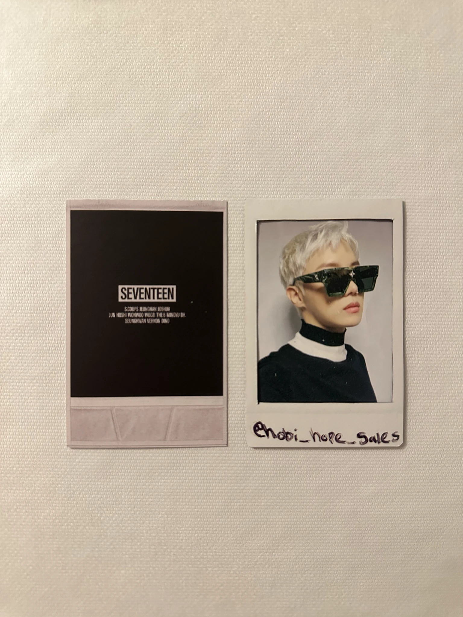 SEVENTEEN Jeonghan SEVENTEEN - NANA TOUR Event polaroid polaroid set instant photo listing photo 2
