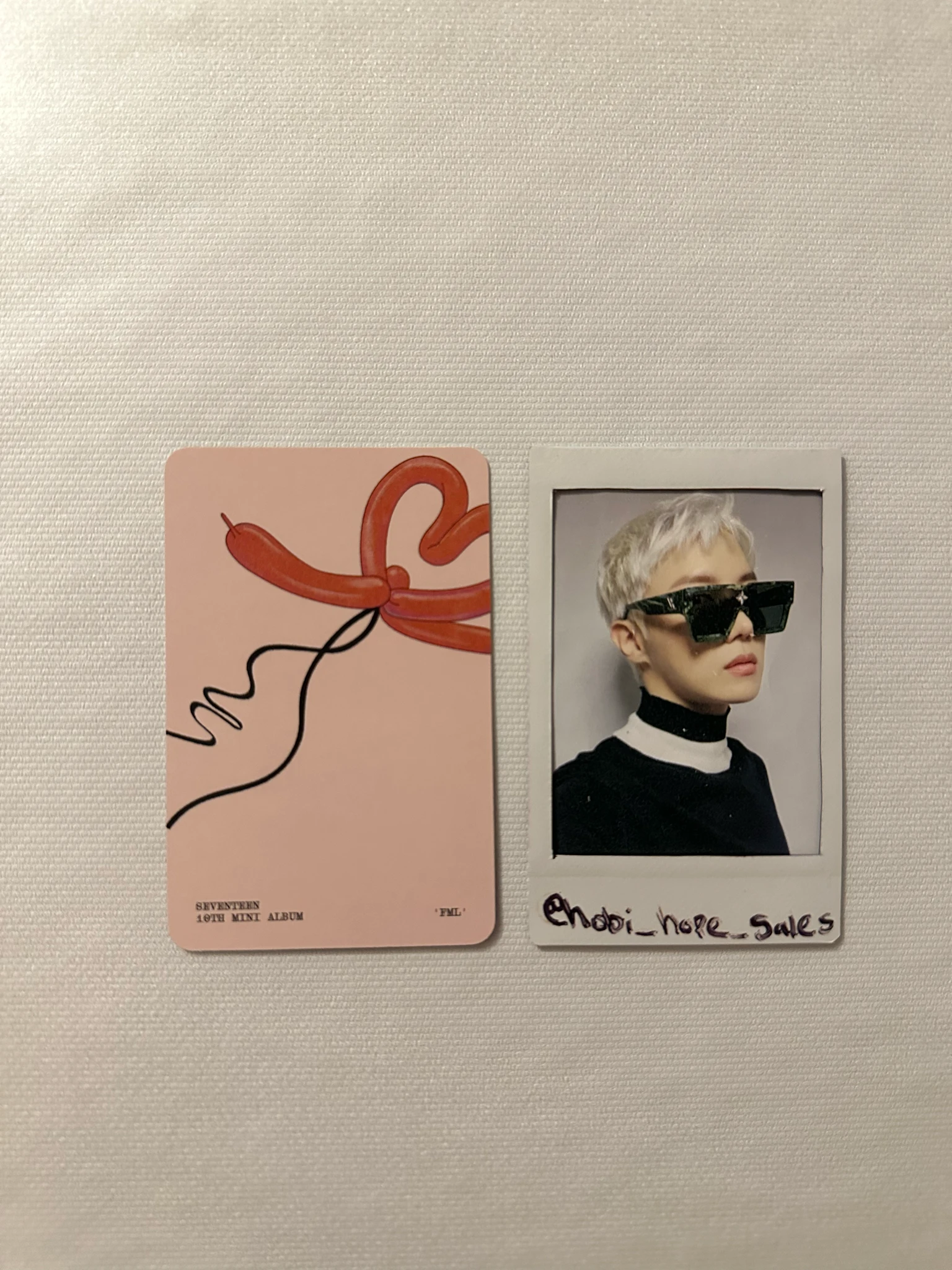 SEVENTEEN Dino SEVENTEEN - Dino - FML Album carat version album photocard listing photo 2