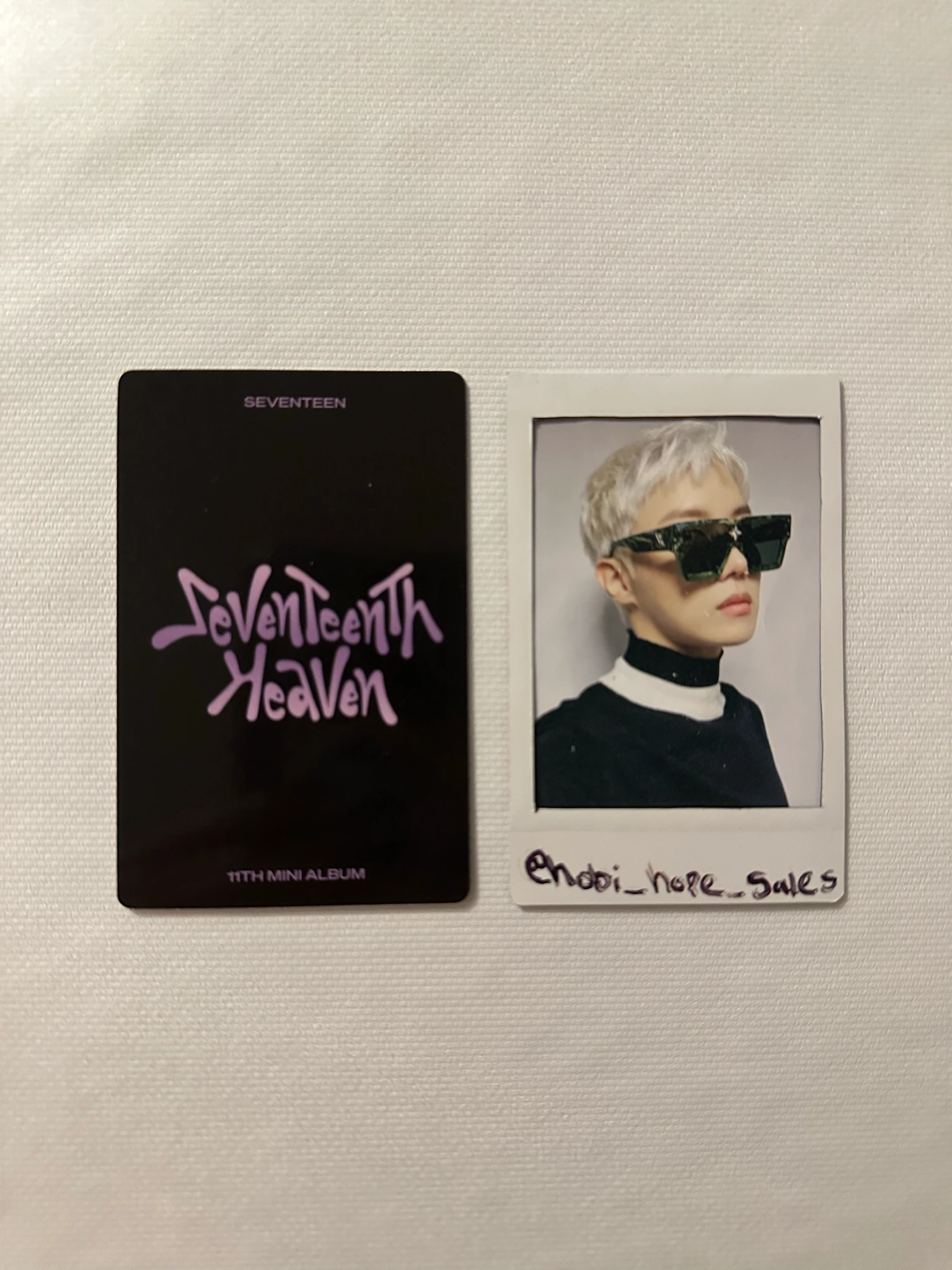 SEVENTEEN Vernon SEVENTEEN - Vernon - Seventeenth Heaven Album album photocard 10:23 PM version listing photo 2