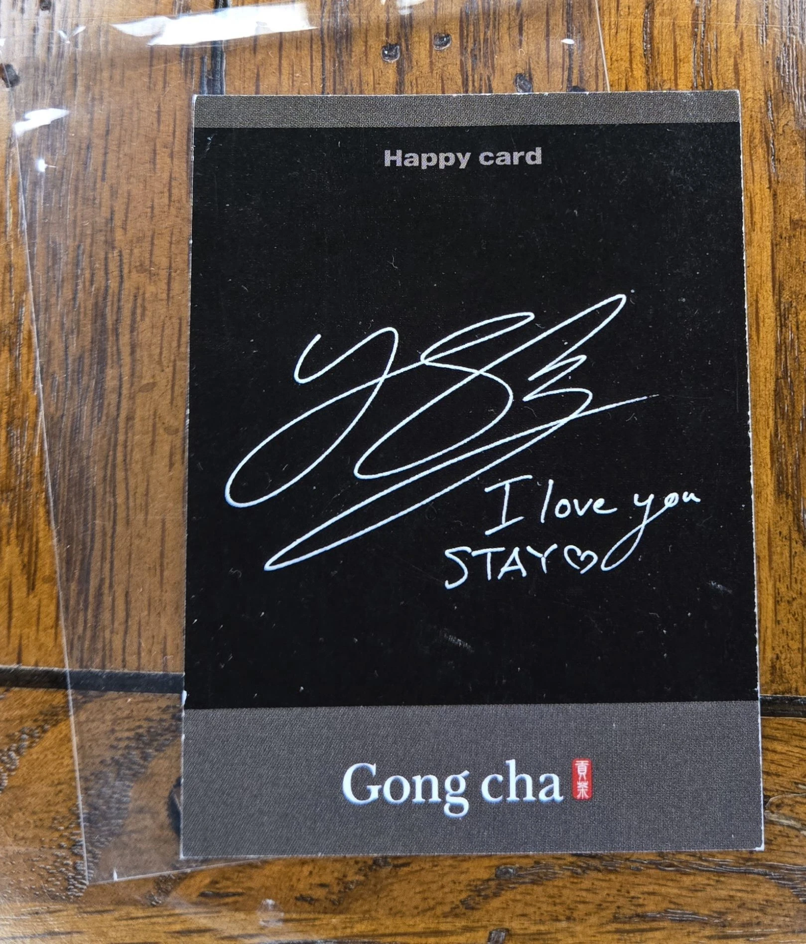 Stray Kids Felix Stray Kids - Felix - Felix x Gong Cha Other brand collaboration version 3 polaroid listing photo 2