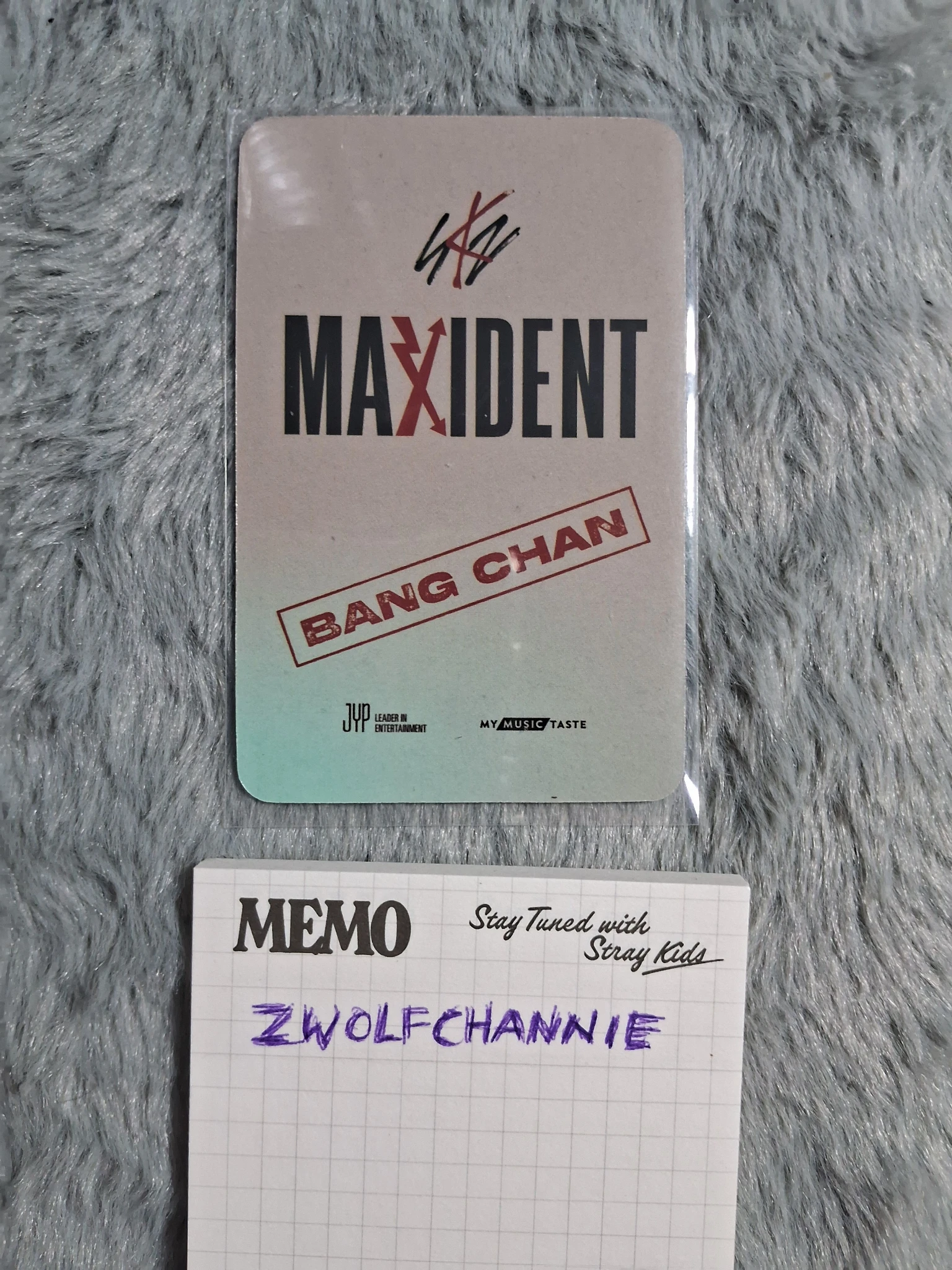 Stray Kids Bang Chan Stray Kids - Bang Chan - Maxident Album mymusictaste (mmt) pre-order benefit (pob) listing photo 2