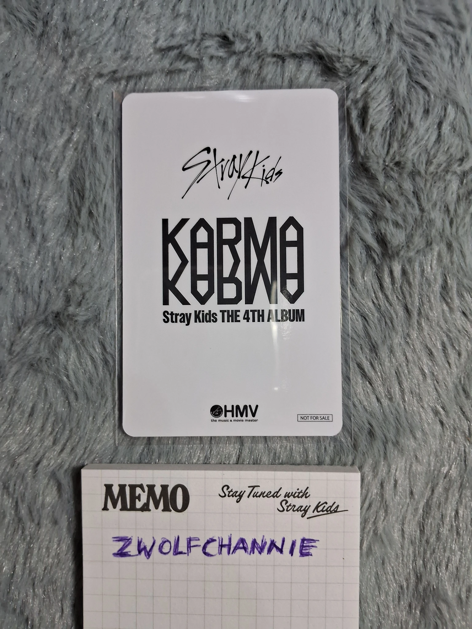 Stray Kids Bang Chan Stray Kids - Bang Chan - KARMA Album hmv lucky draw B version listing photo 2