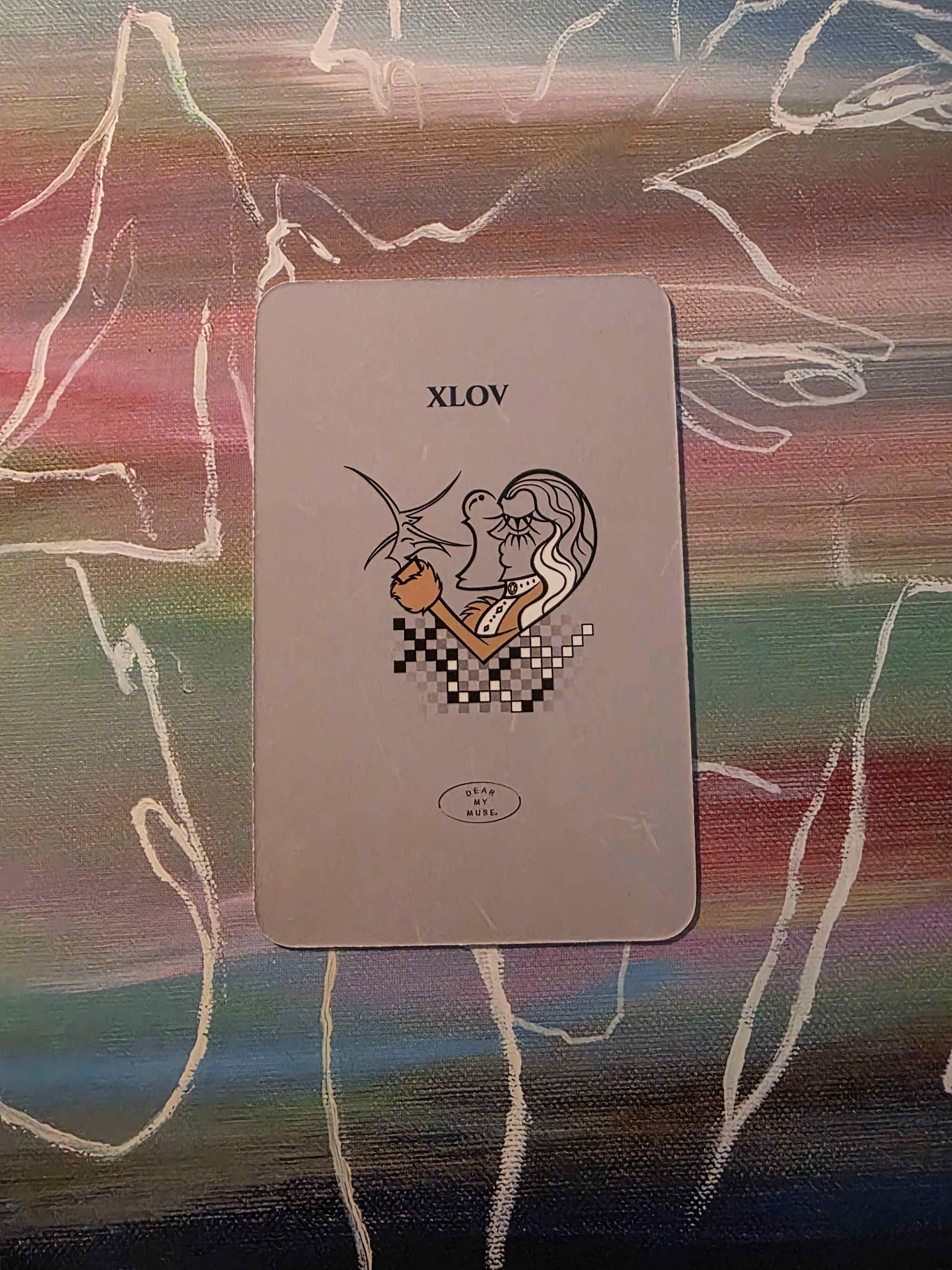 XLOV Hyun XLOV - Hyun - I, God Album dear my muse (dmm) pob (pre-order benefit) listing photo 2