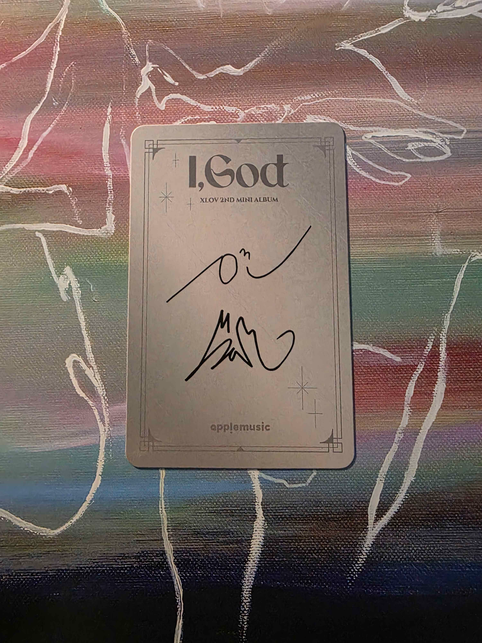 XLOV XLOV - Hyun & Haru - I, God Album pob (pre-order benefit) apple music listing photo 2