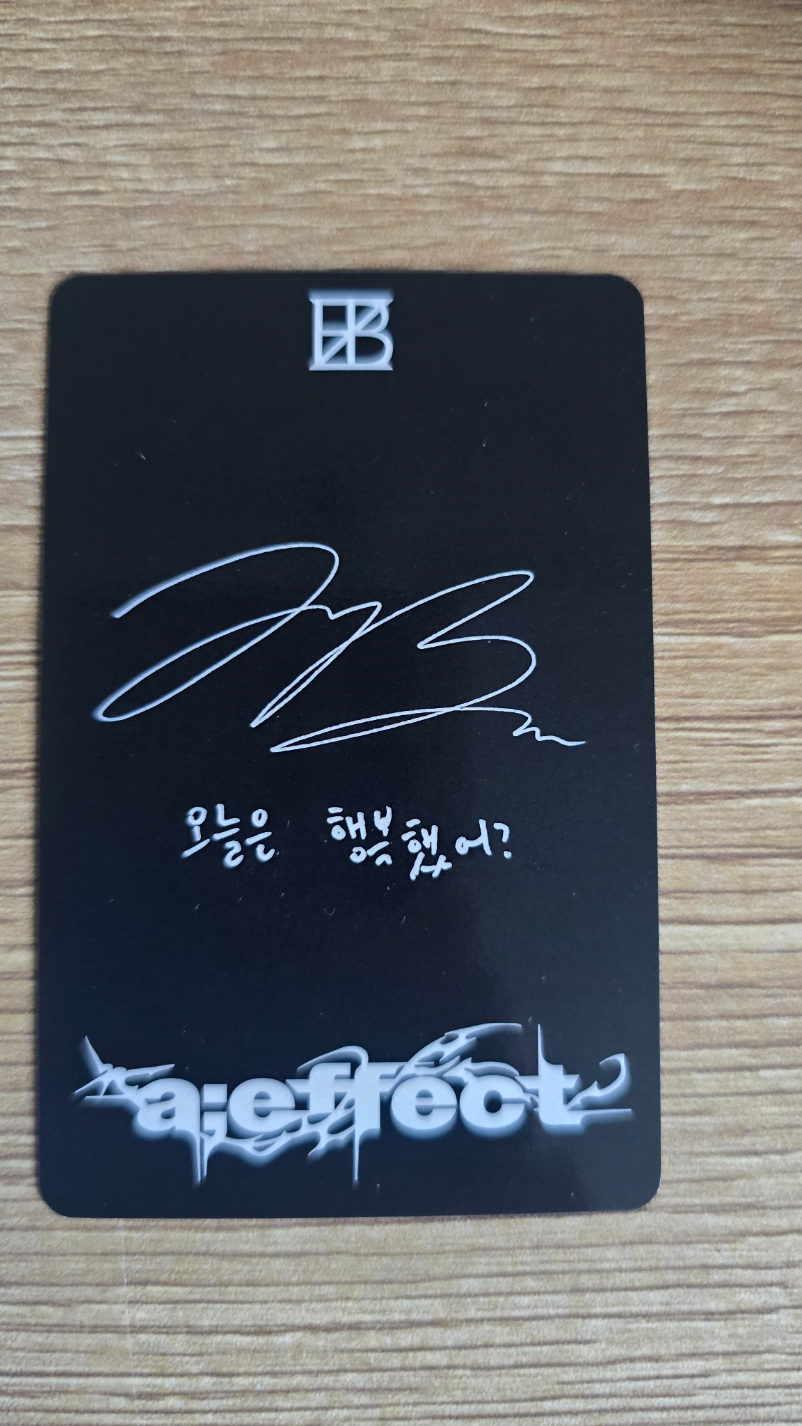 THE BOYZ Jacob THE BOYZ - Jacob - a;effect Album album photocard vision version listing photo 2