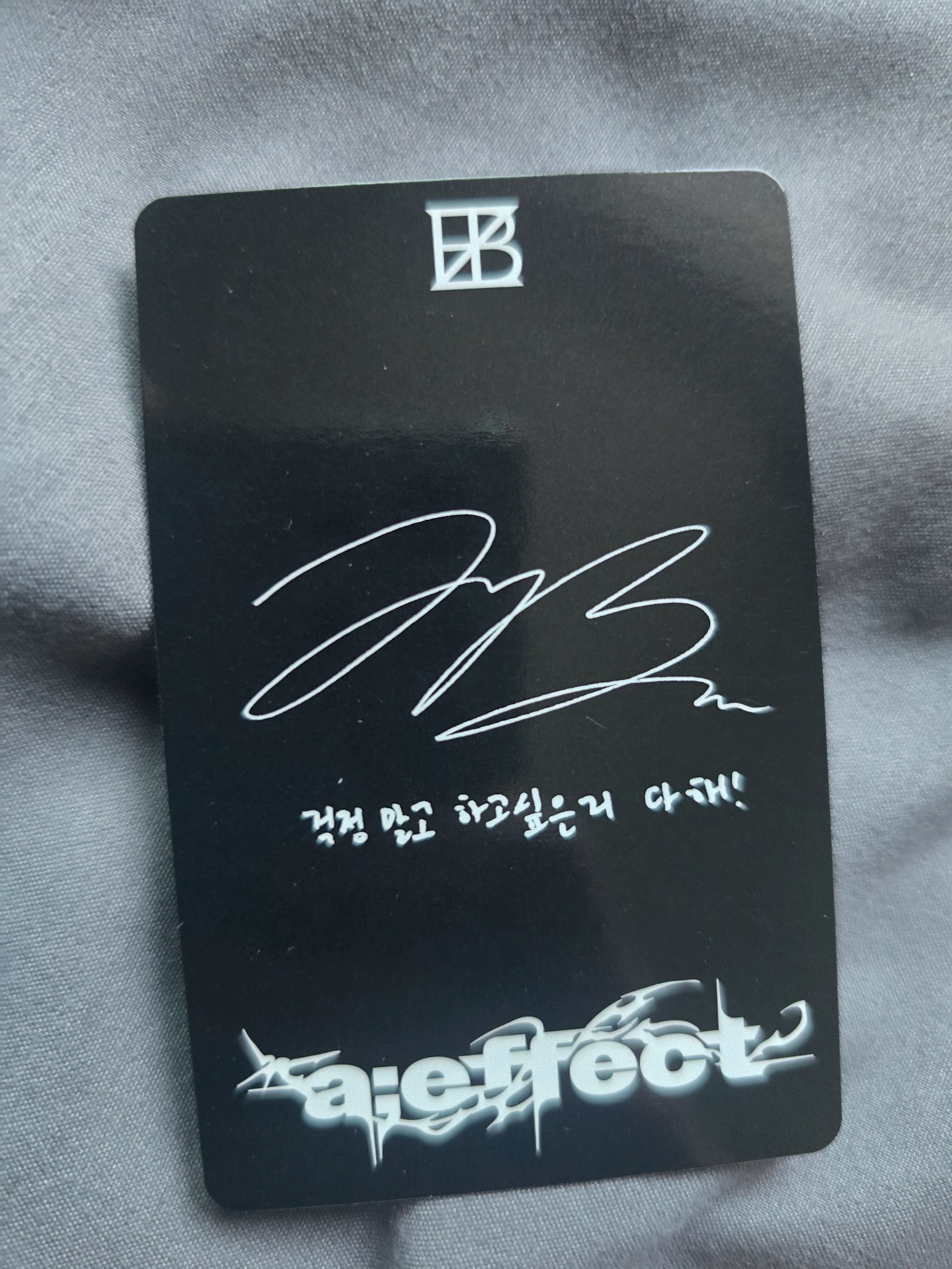 THE BOYZ Jacob THE BOYZ - Jacob - a;effect Album album photocard vision version listing photo 2