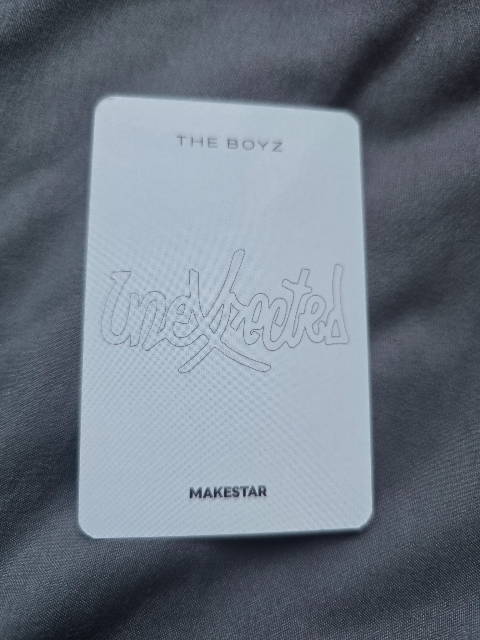 THE BOYZ Jacob THE BOYZ - Jacob - Unexpected Album makestar pob (pre-order benefit) listing photo 2