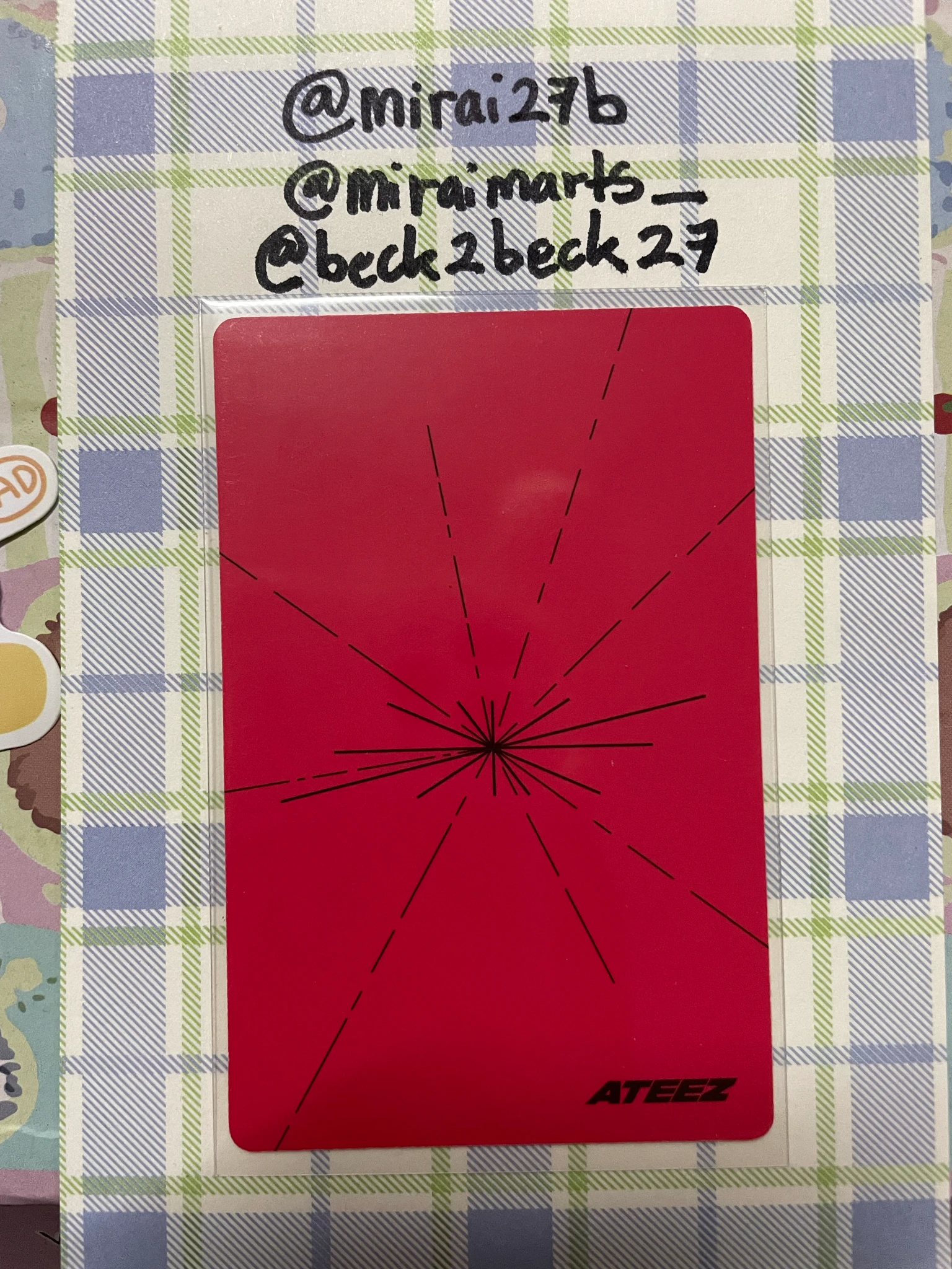 ATEEZ Yunho ATEEZ - Yunho - Golden Hour : Part 2 Album poca album diary version A version listing photo 2